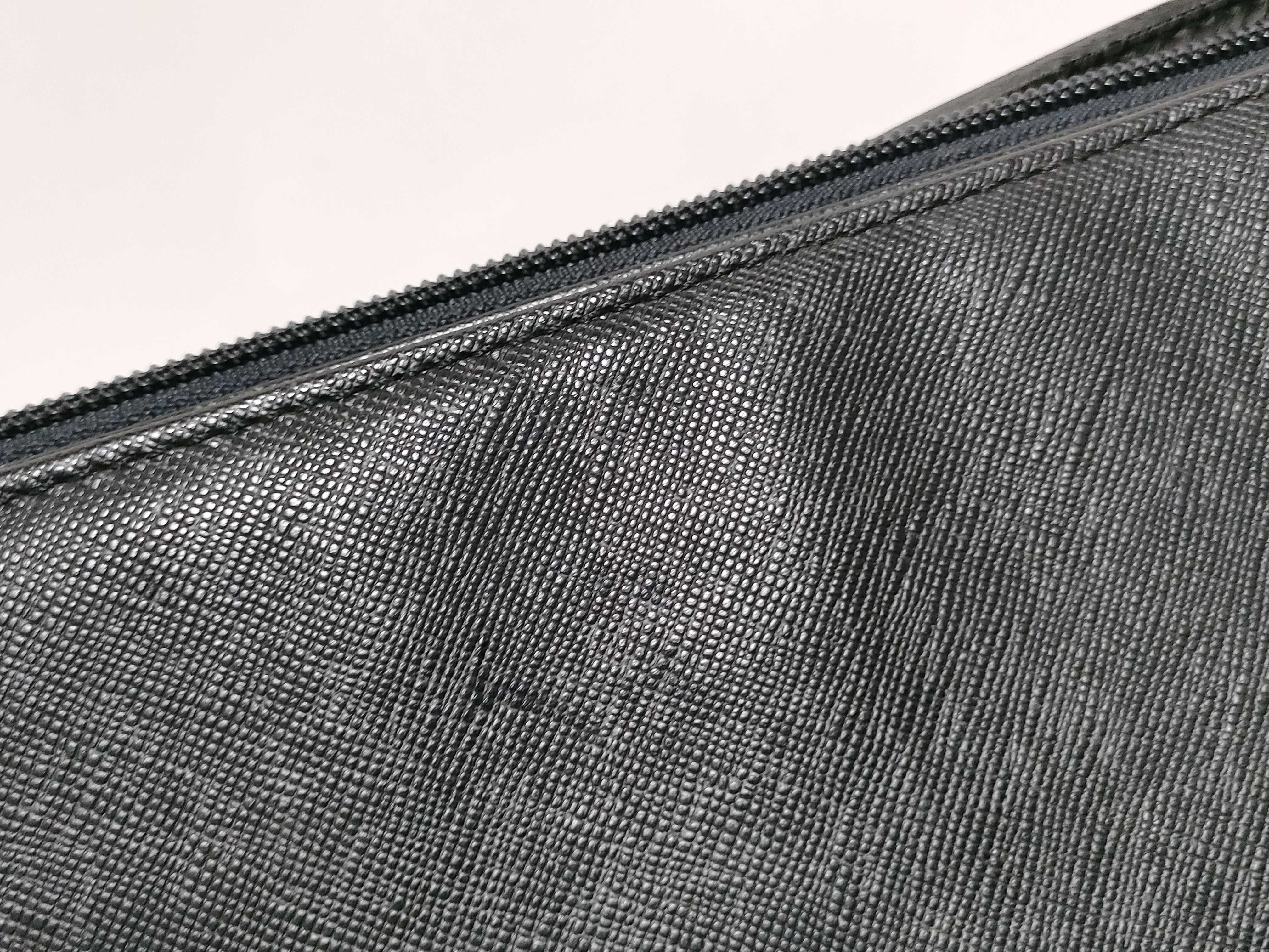 Saffiano Handbag, Black Shoulder Bag — view 15