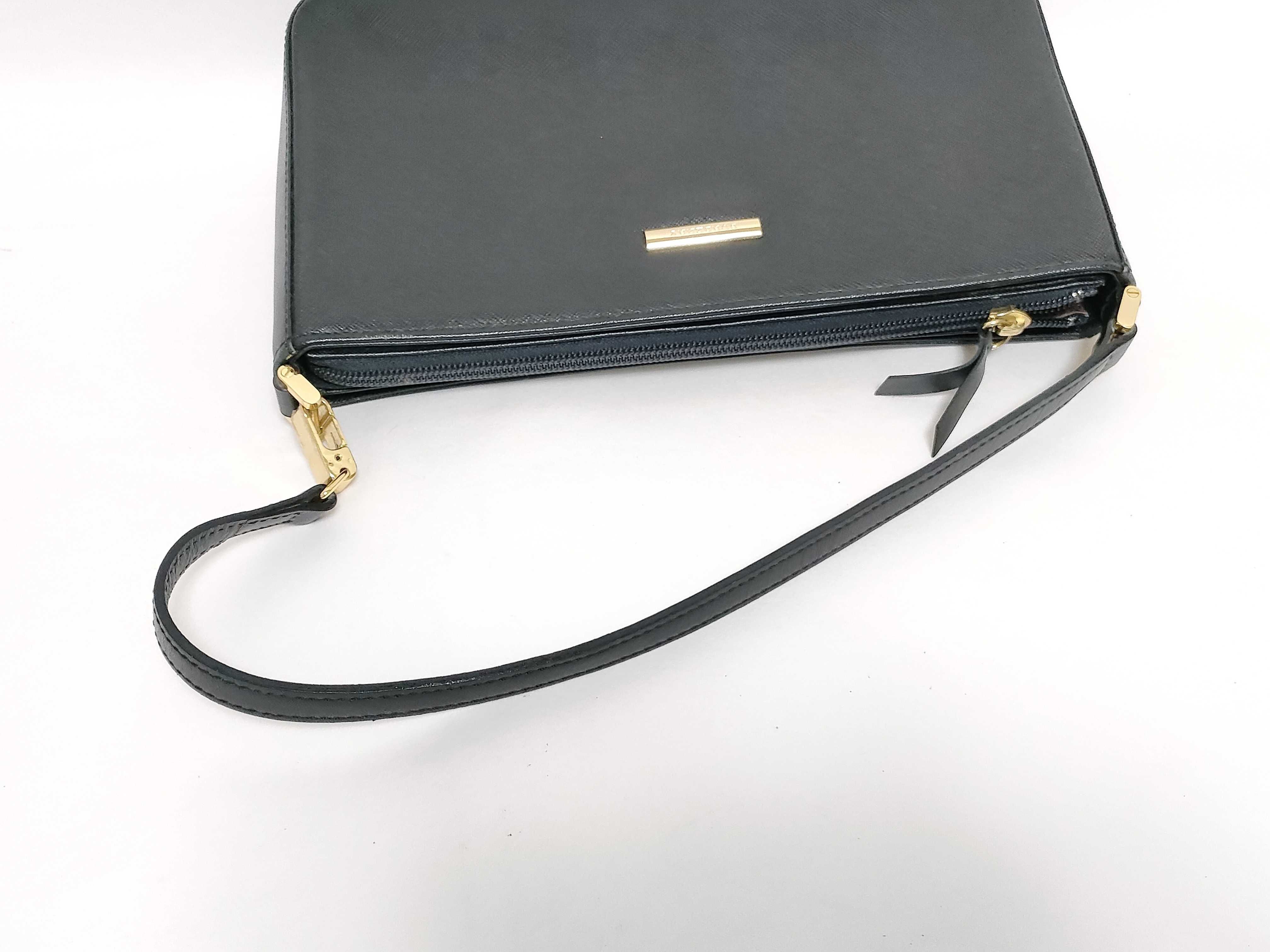 Saffiano Handbag, Black Shoulder Bag — view 3