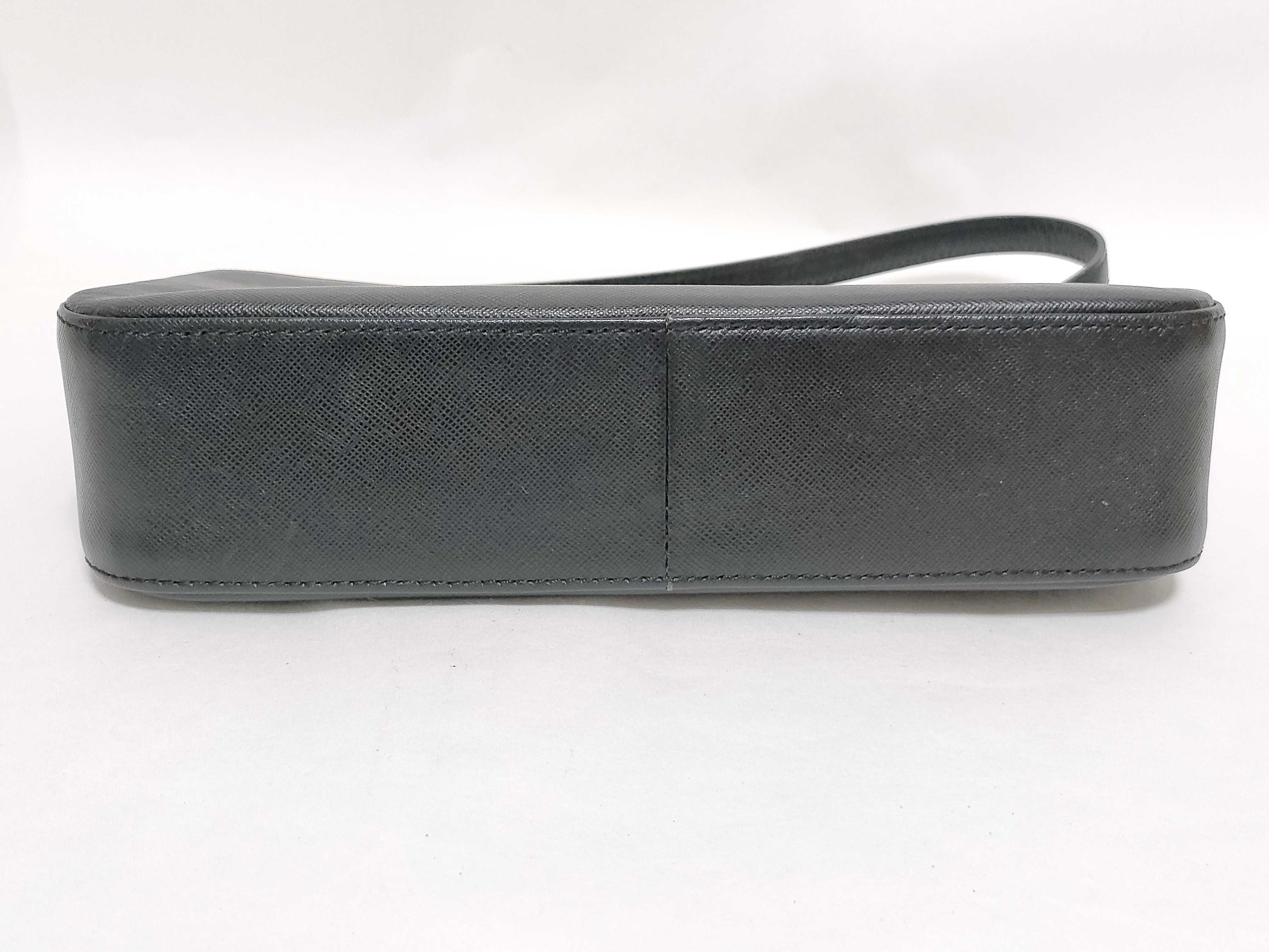 Saffiano Handbag, Black Shoulder Bag — view 8