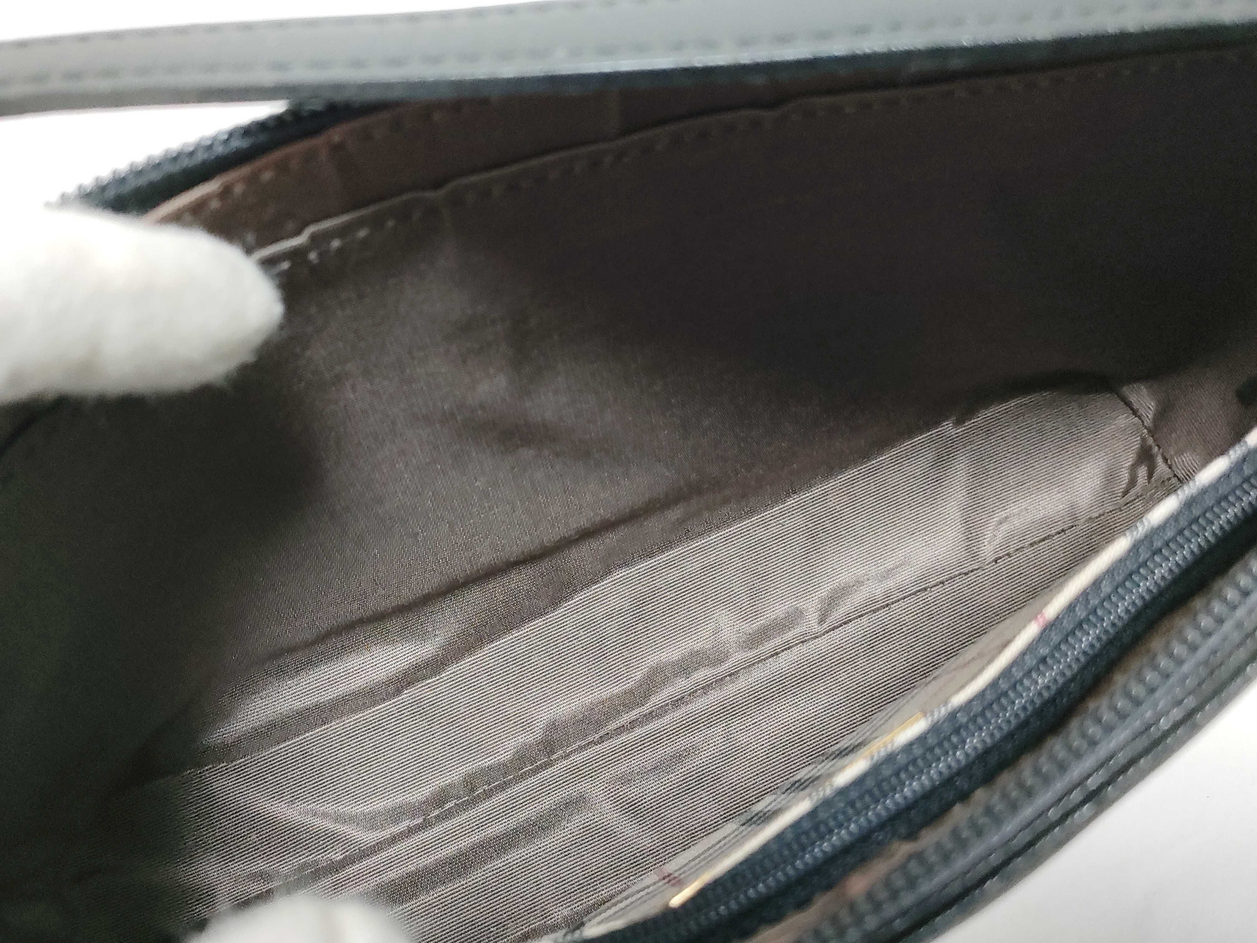 Saffiano Handbag, Black Shoulder Bag — view 10
