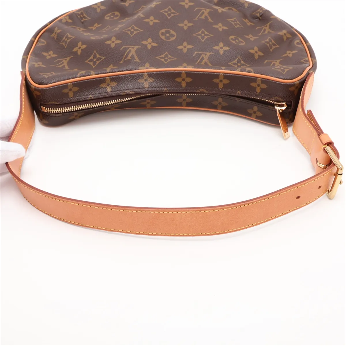 Monogram Croissant MM M51512 FL0013 Brown — view 5