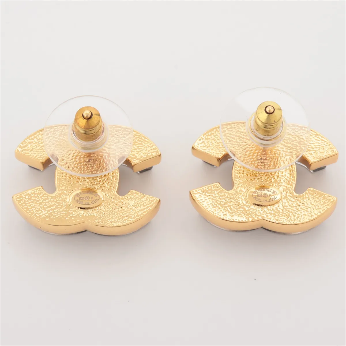 Coco Mark B23K Earrings (Pair) GP Gold - — view 2