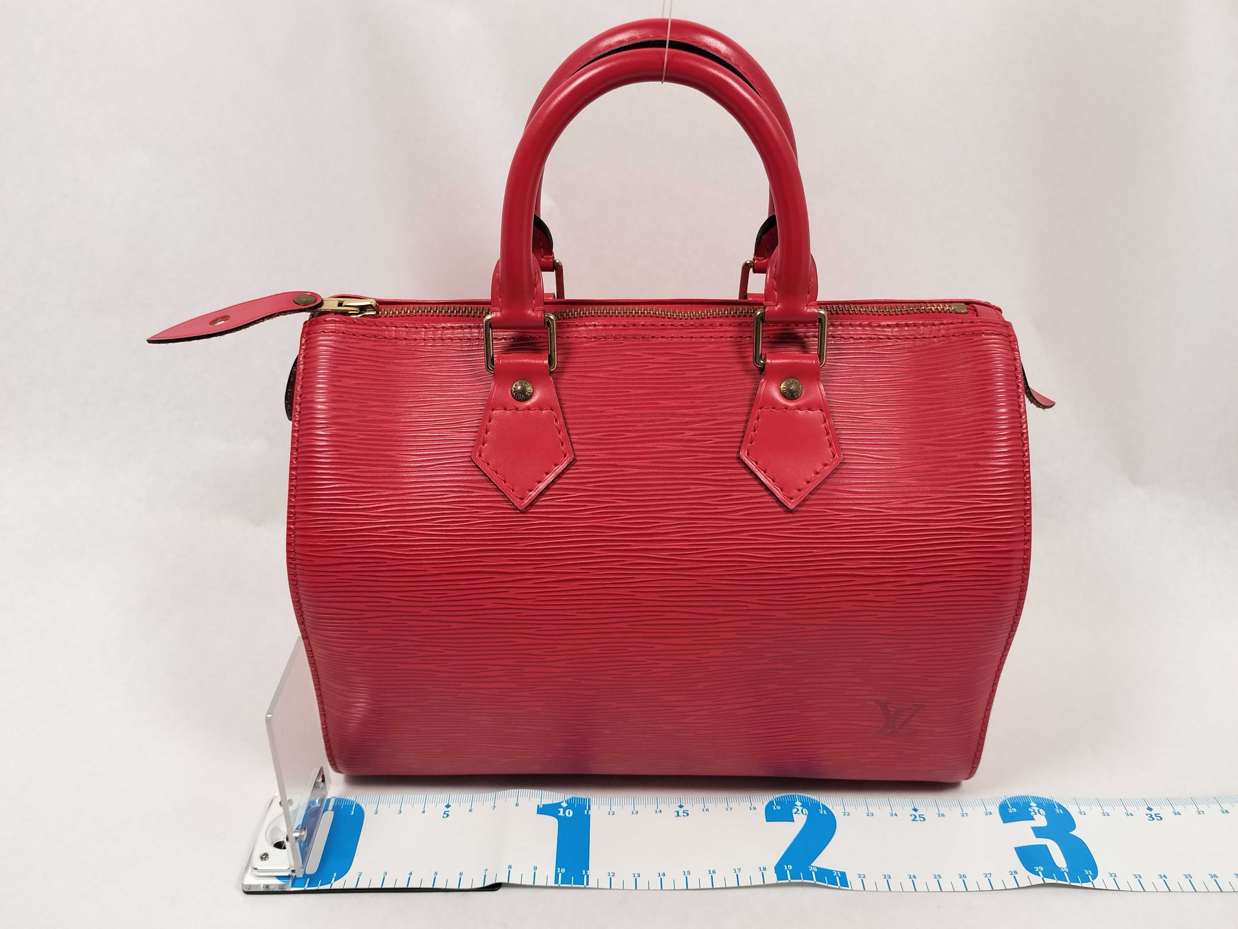 Epi M43017 Epi Speedy 25 Castilian Red Handbag — view 2