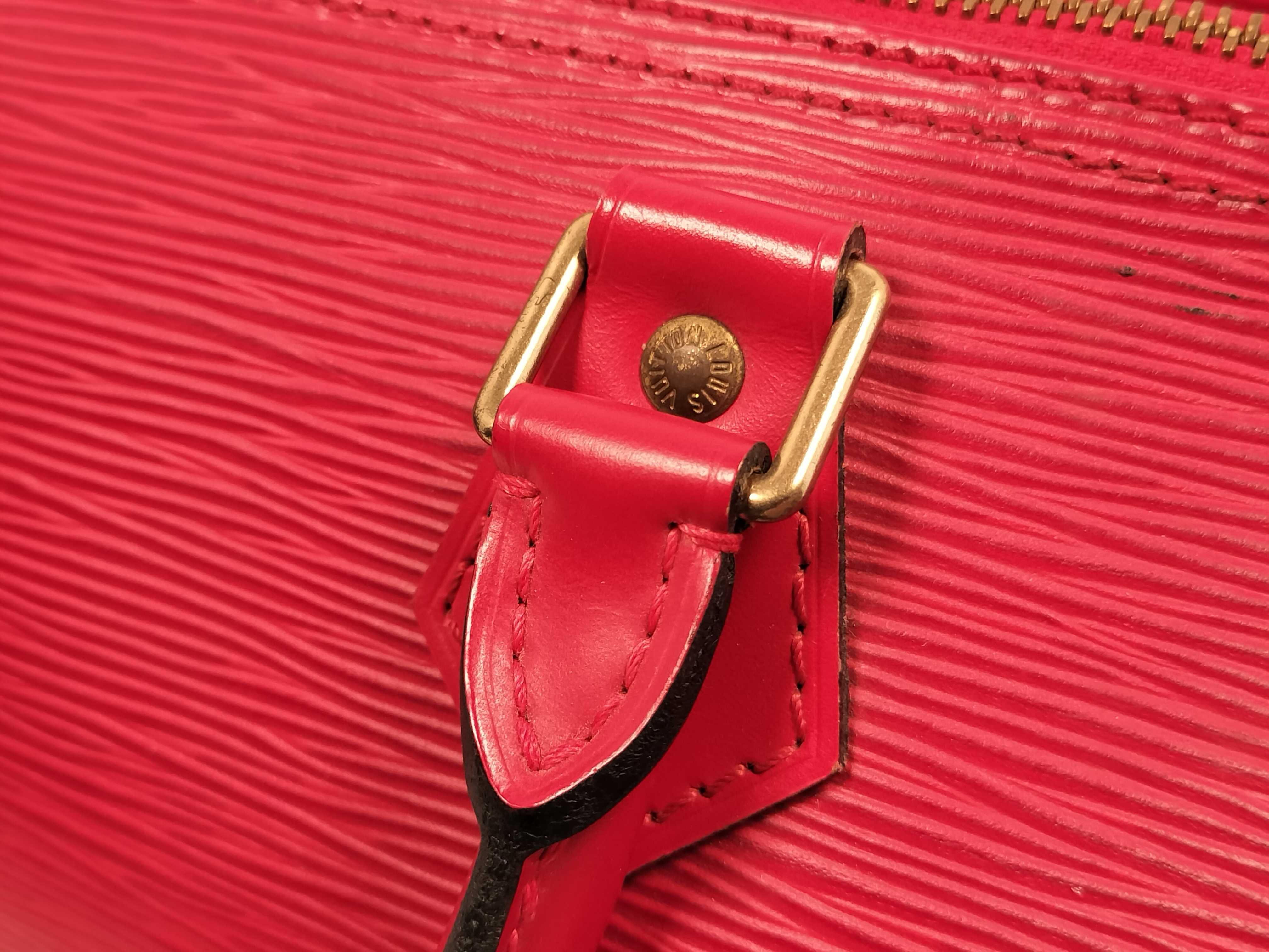 Epi M43017 Epi Speedy 25 Castilian Red Handbag — view 5