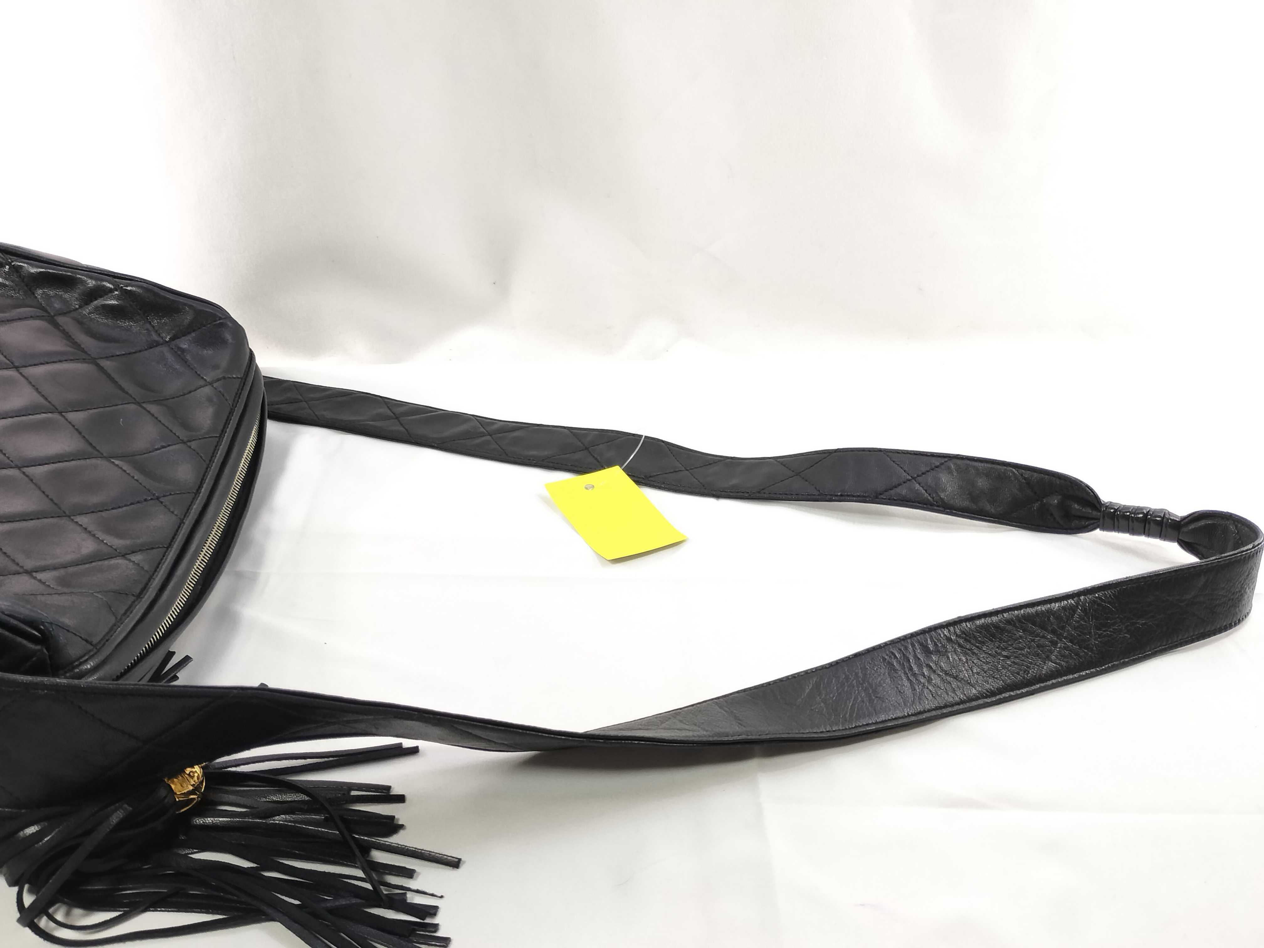 Lambskin Fringe Shoulder Bag — view 4