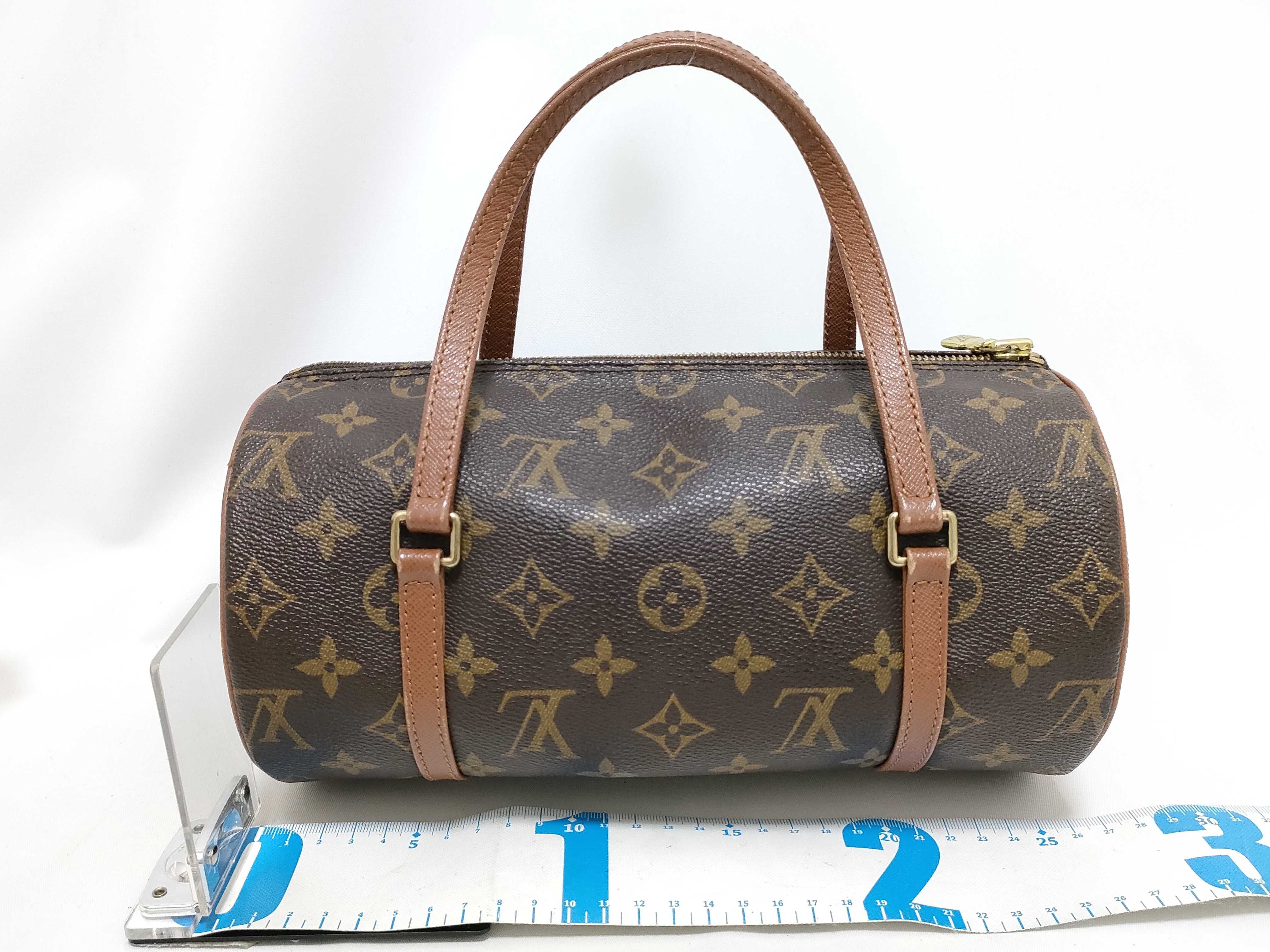 Monogram Papillon 26 M51366 Brown Handbag — view 2