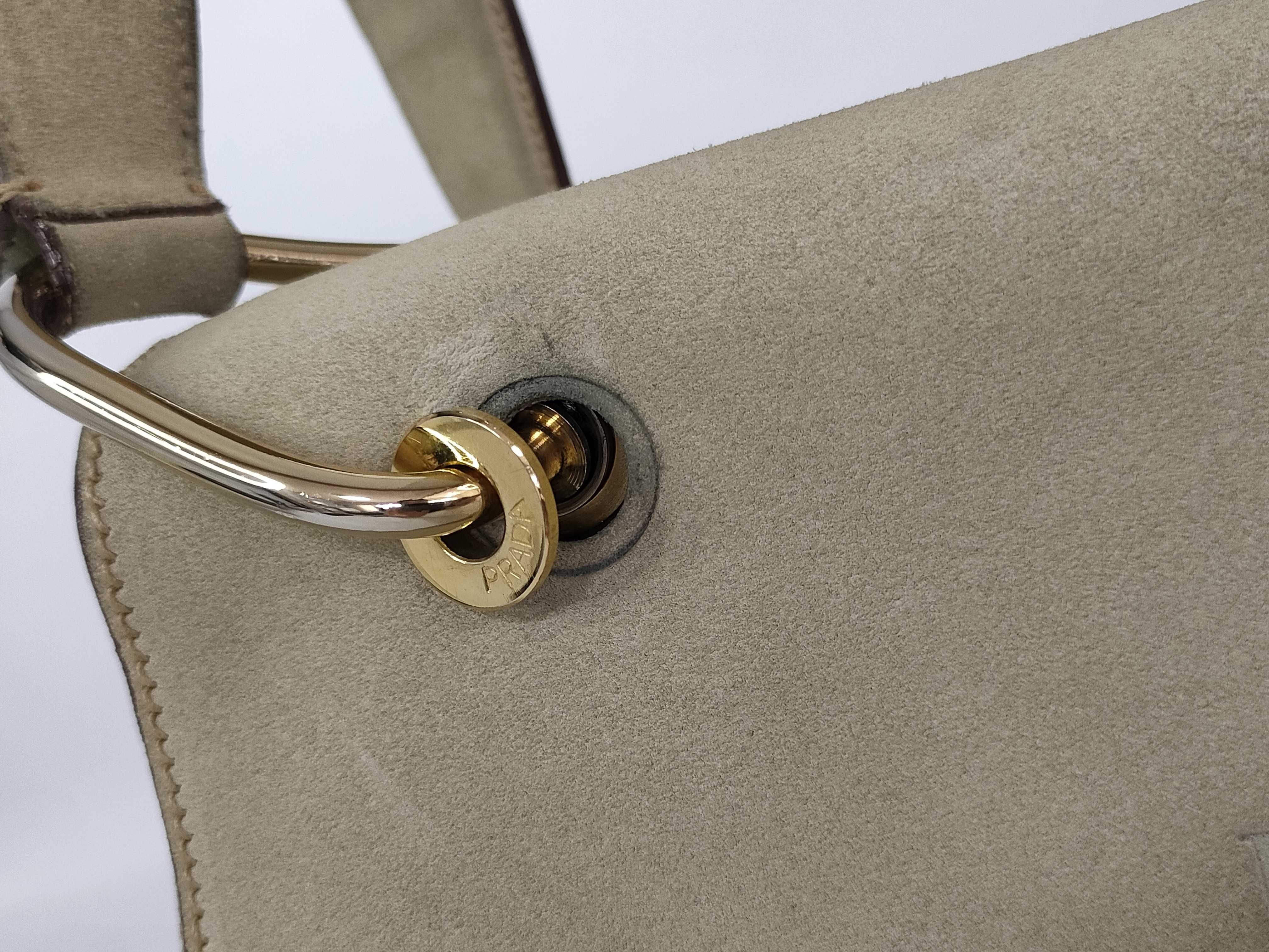 Sterling Silver 925 Plated Suede Shoulder Bag — view 8