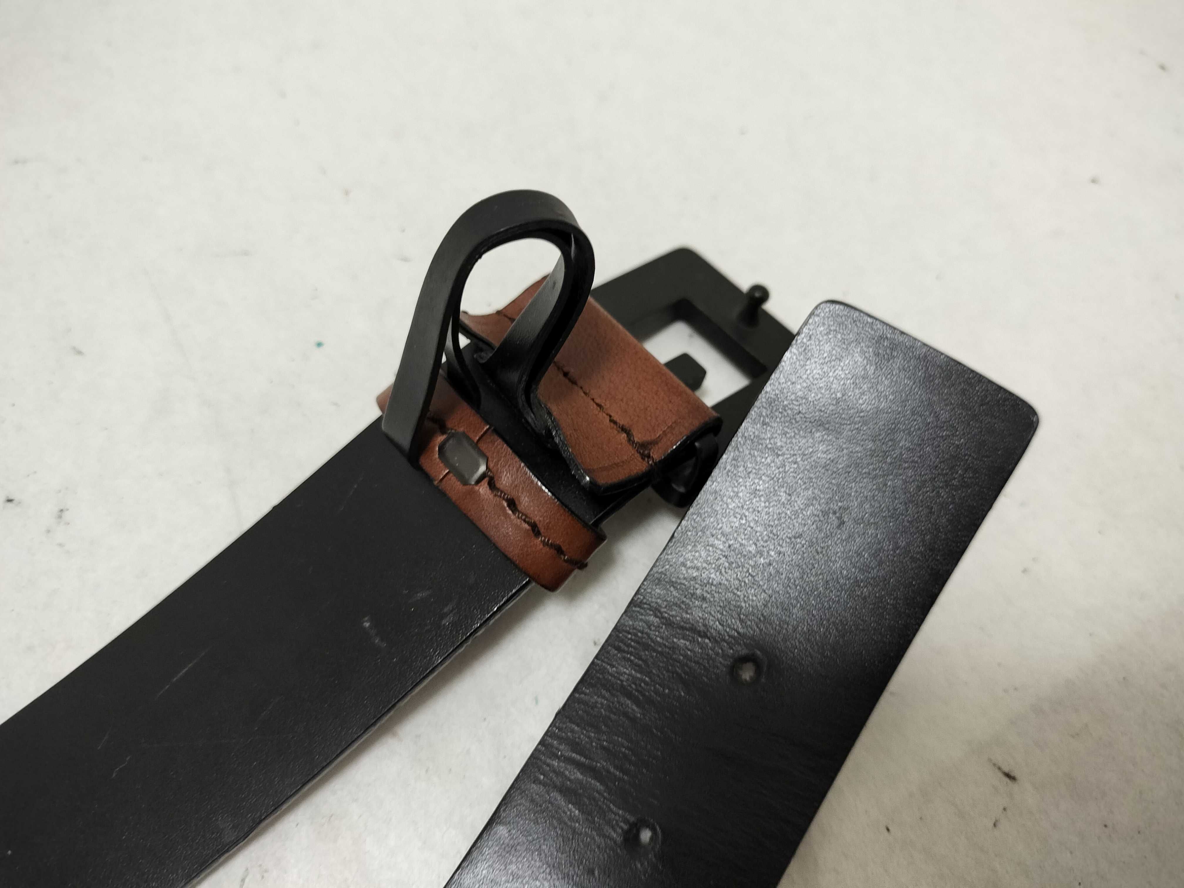 Leather Belt, Brown — view 4