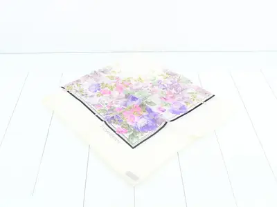 (YSL) scarf, 100% silk, with tags.