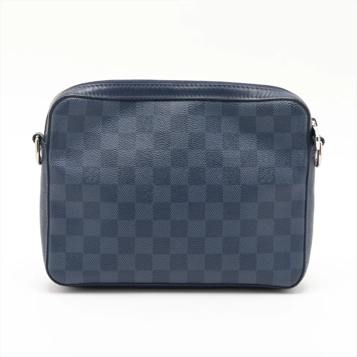 Damier Graphite x Damier Infini Trio Messenger Bag N40438 Blue (RFID detected) — view 4