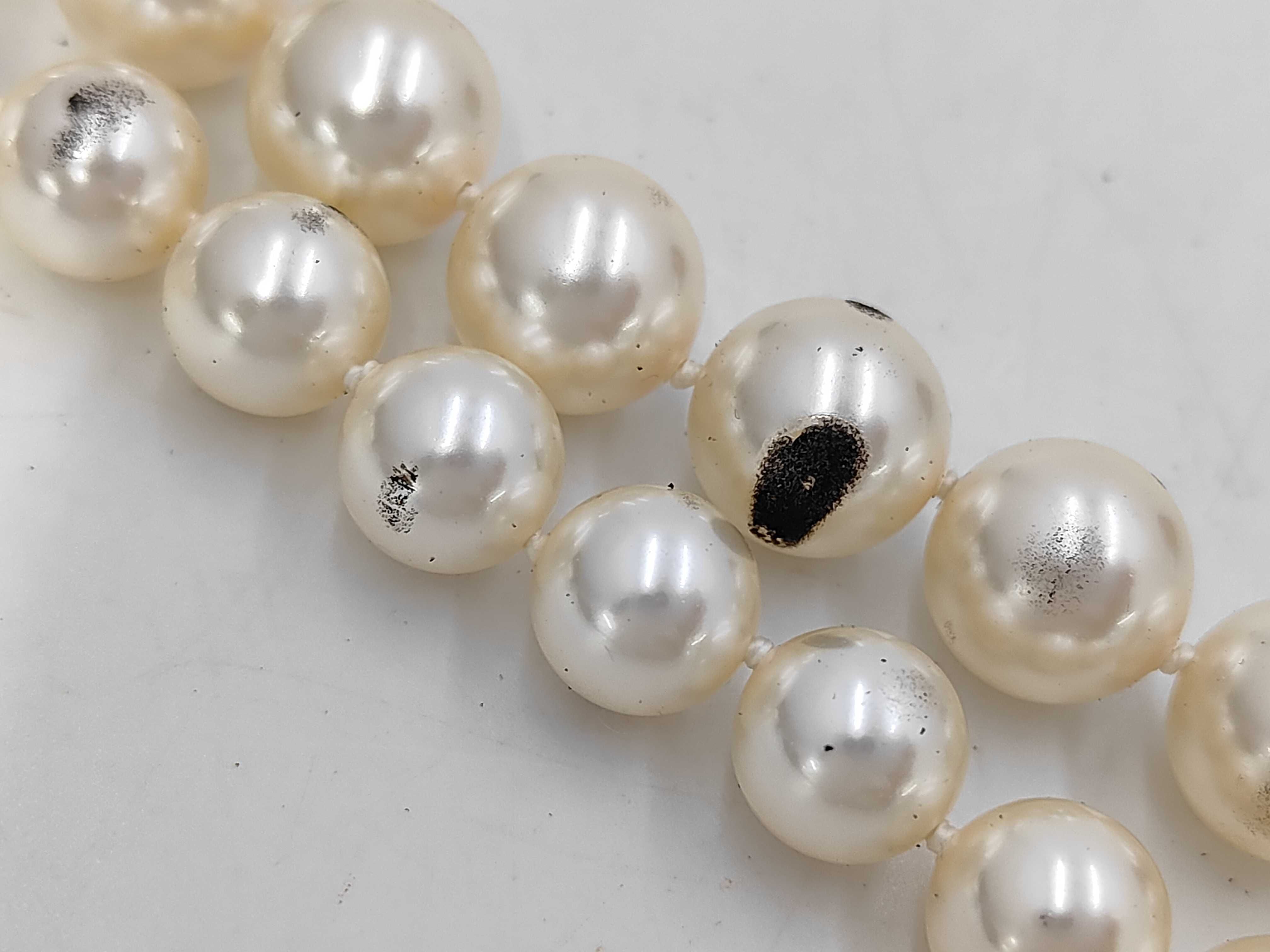 Faux Pearl Coco Mark Necklace A14B Necklace — view 7