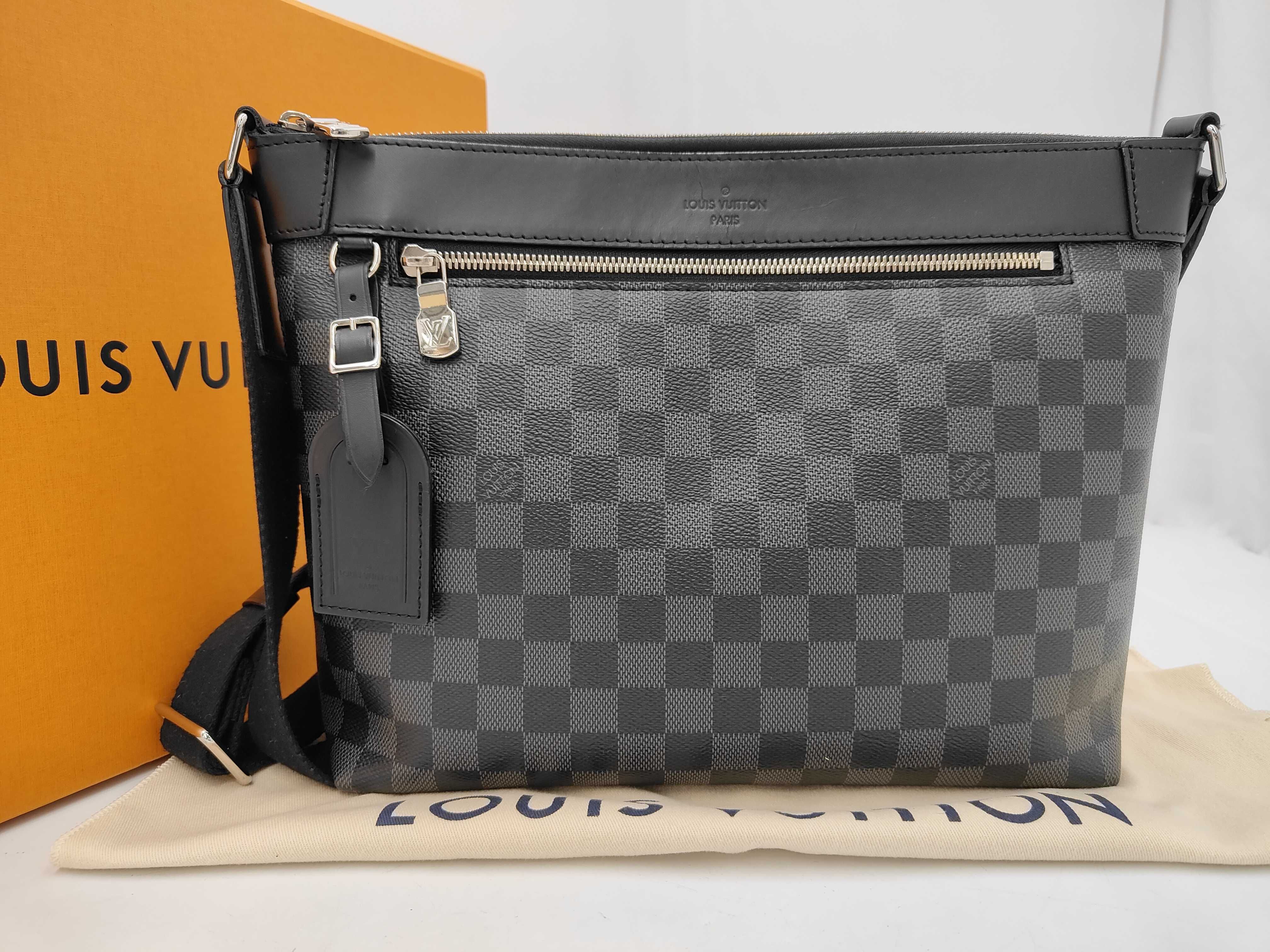 Damier Graphite Mick PM NM Shoulder Bag