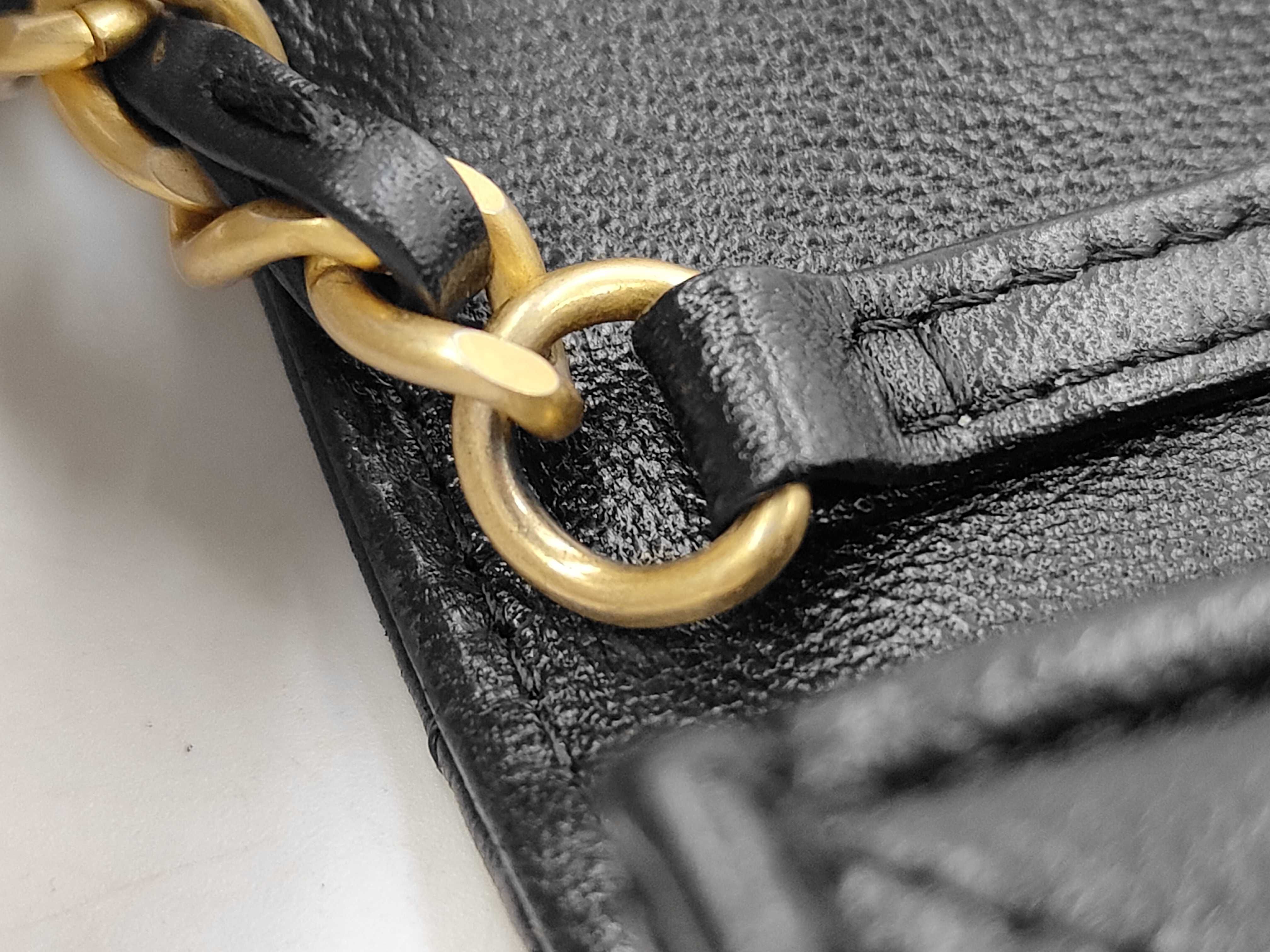 AP4010 Matelassé Coco Mark Mini Bag Pearl Ball Chain Shoulder Bag — view 8