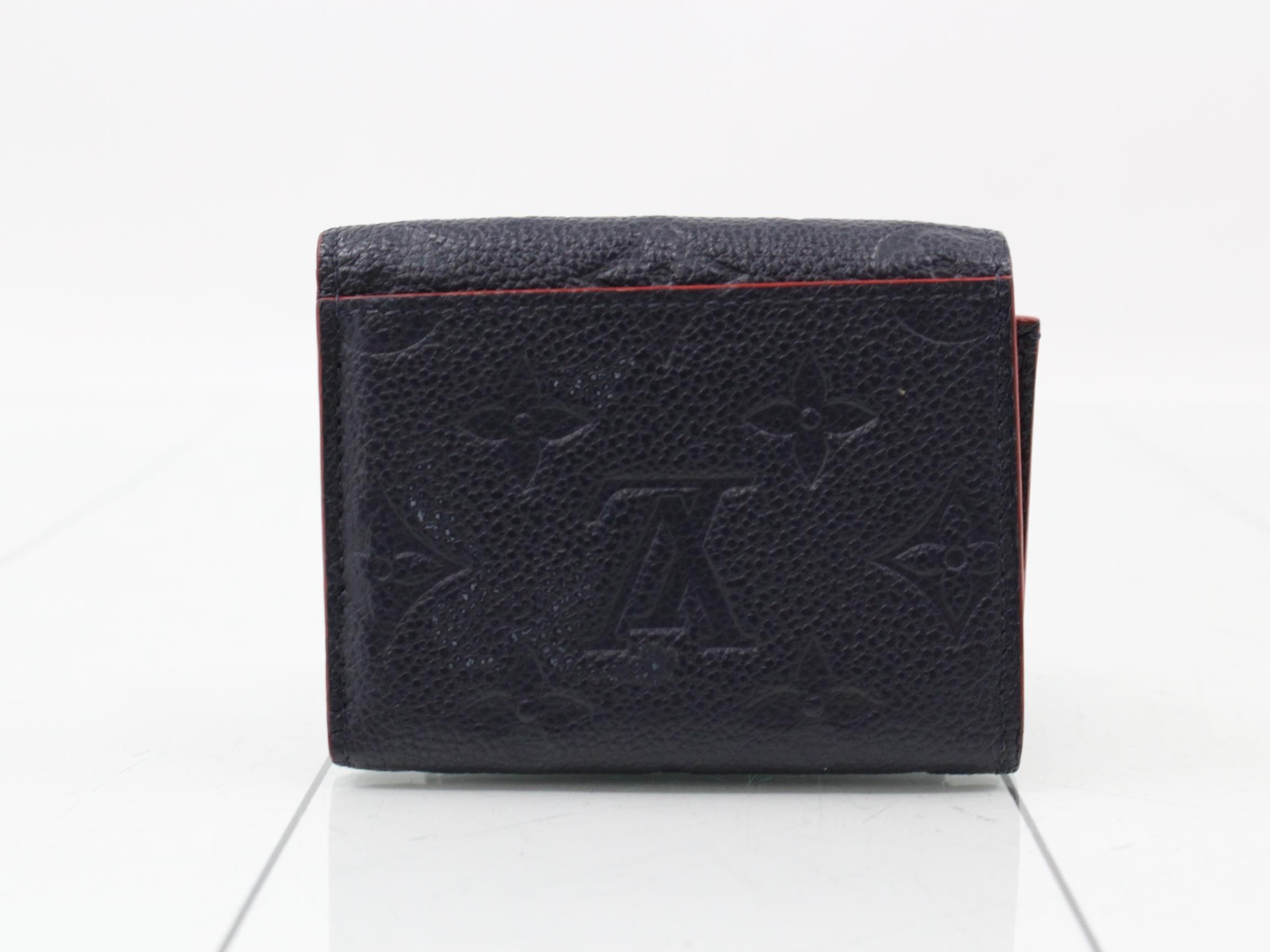 Portefeuille Zoé Marine Rouge — view 2