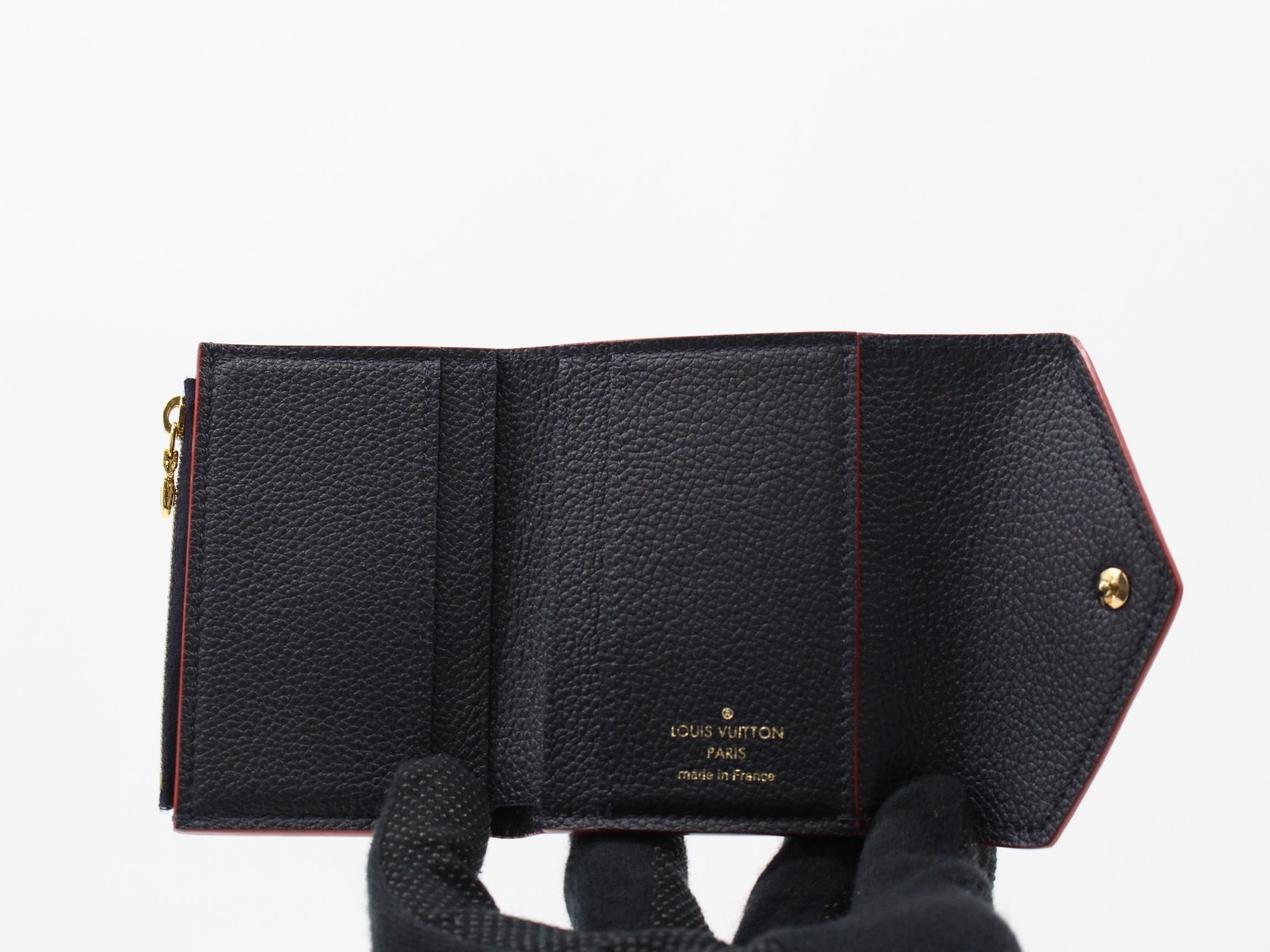Portefeuille Zoé Marine Rouge — view 4