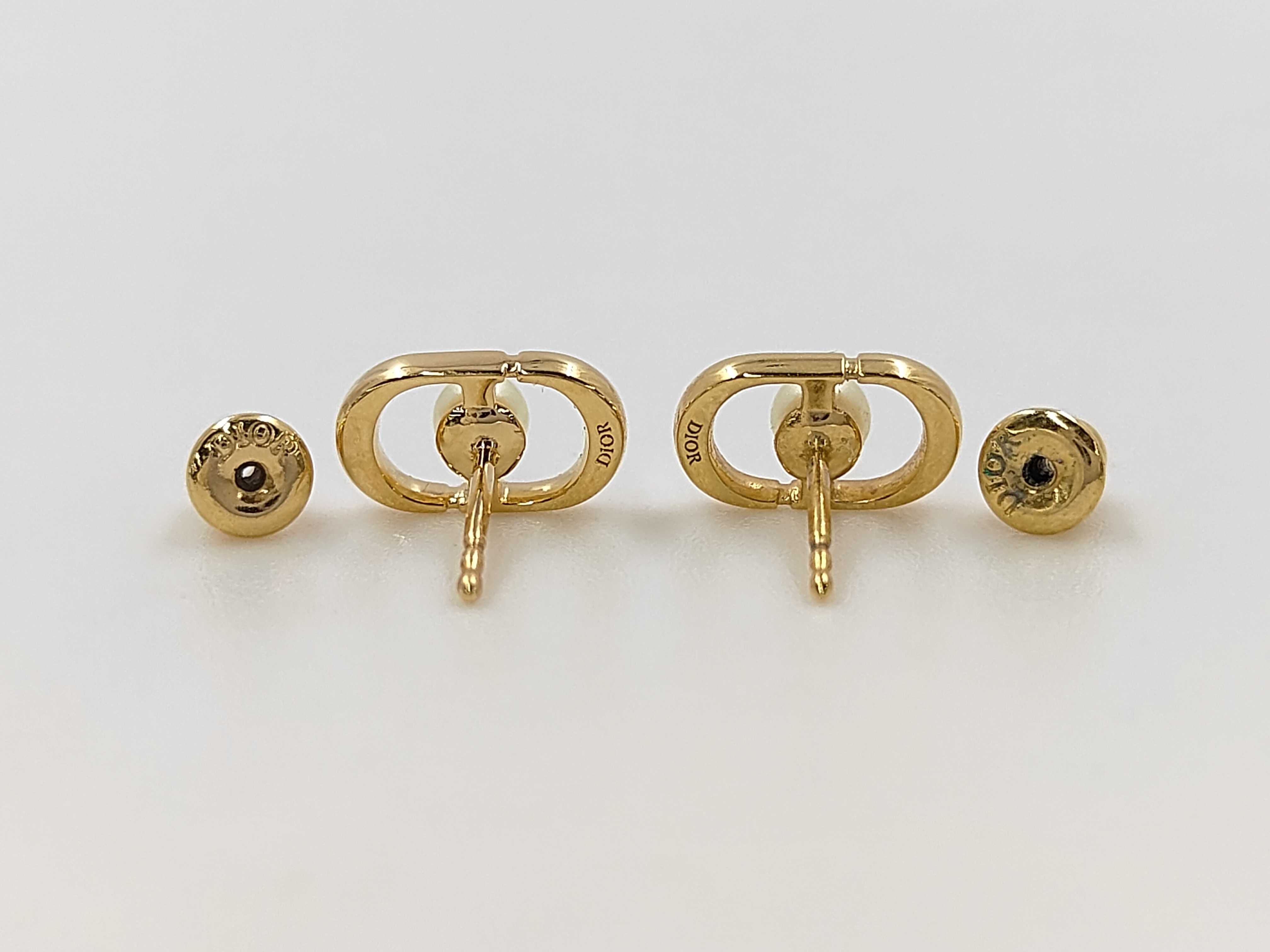 Earrings, Gold Diagram, Pearl, Box Set — view 4