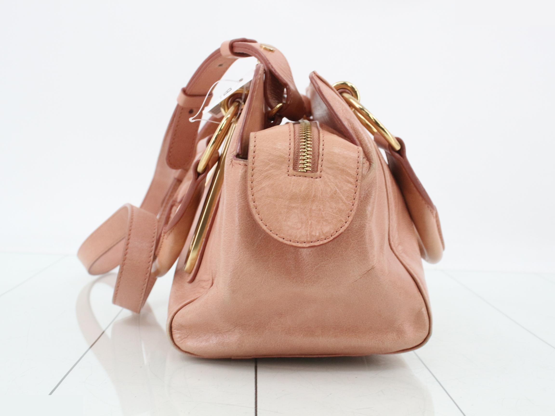 See by Chloé (Bag) - 2-Way Bag with Long Strap - Paige Pink — view 3