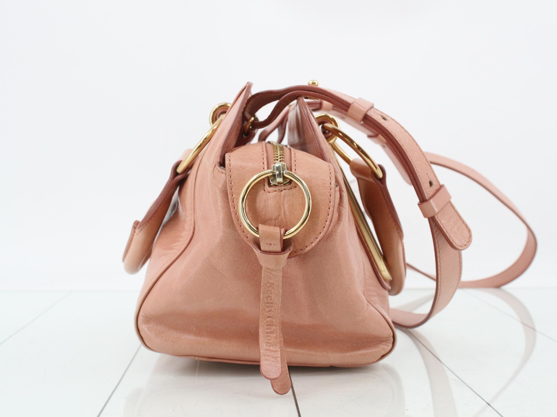 See by Chloé (Bag) - 2-Way Bag with Long Strap - Paige Pink — view 4