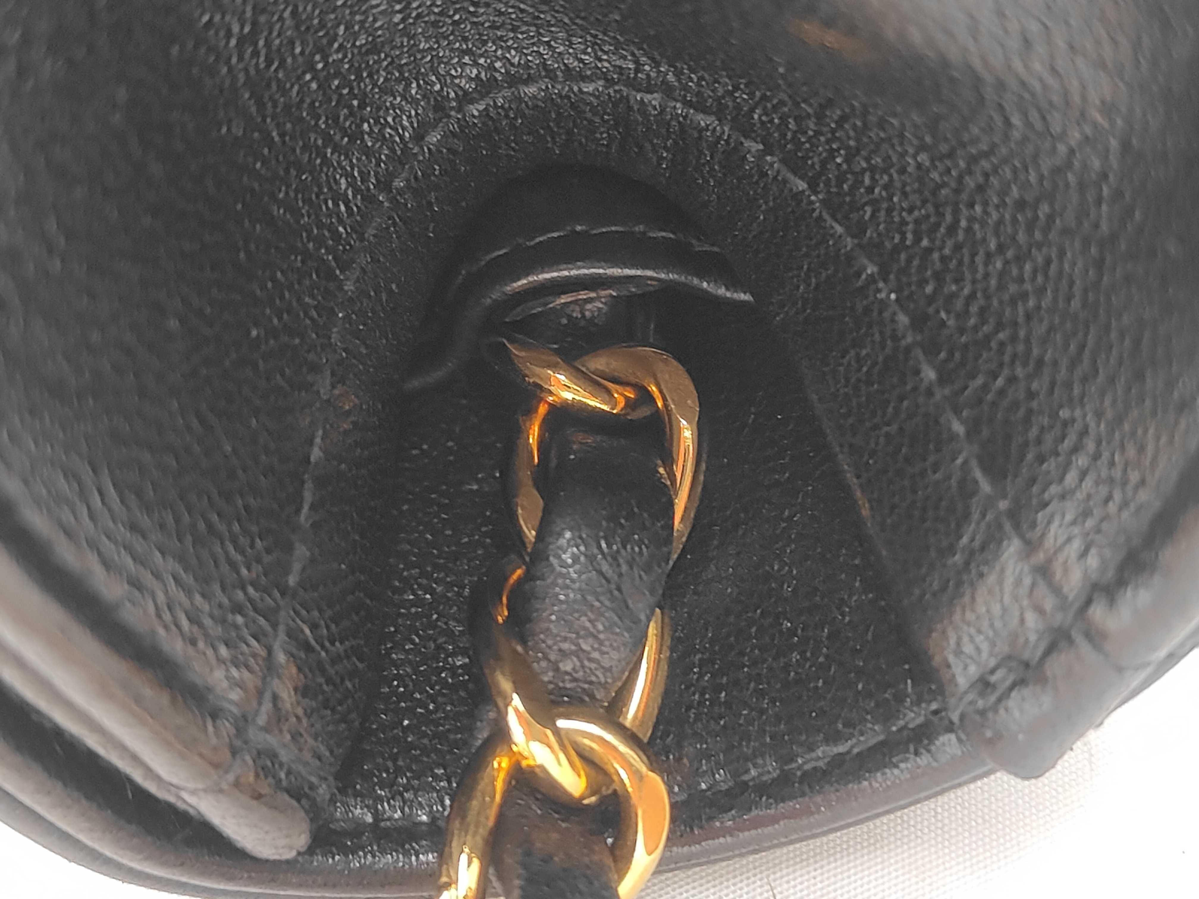 Matelassé Push-Lock Black Gold Hardware 5 Series Chain Shoulder Bag — view 5
