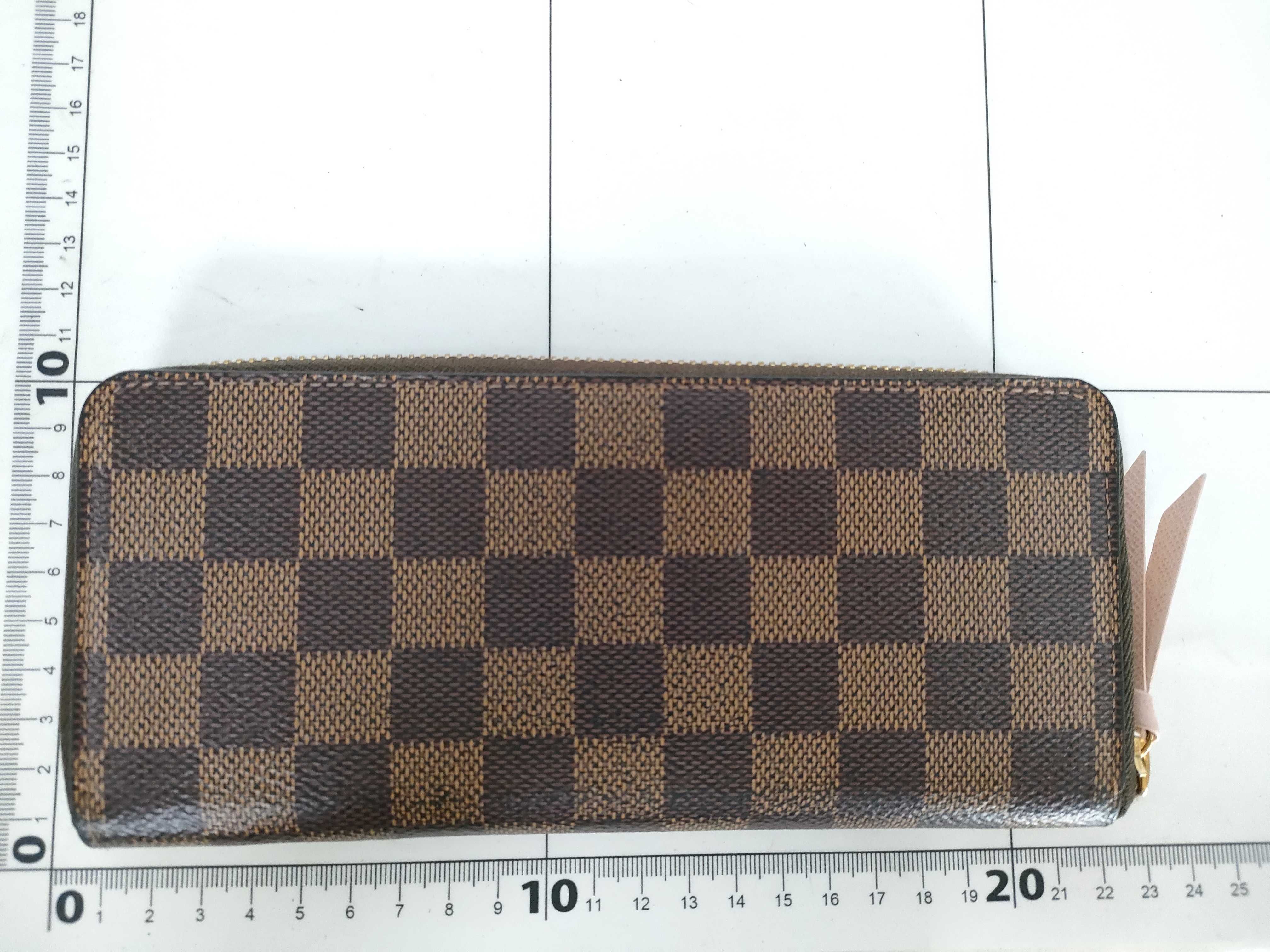 Damier Louis Vuitton Damier Portefeuille Clemence Rose IC Tag Gold Hardware SF0230 Wallet — view 2