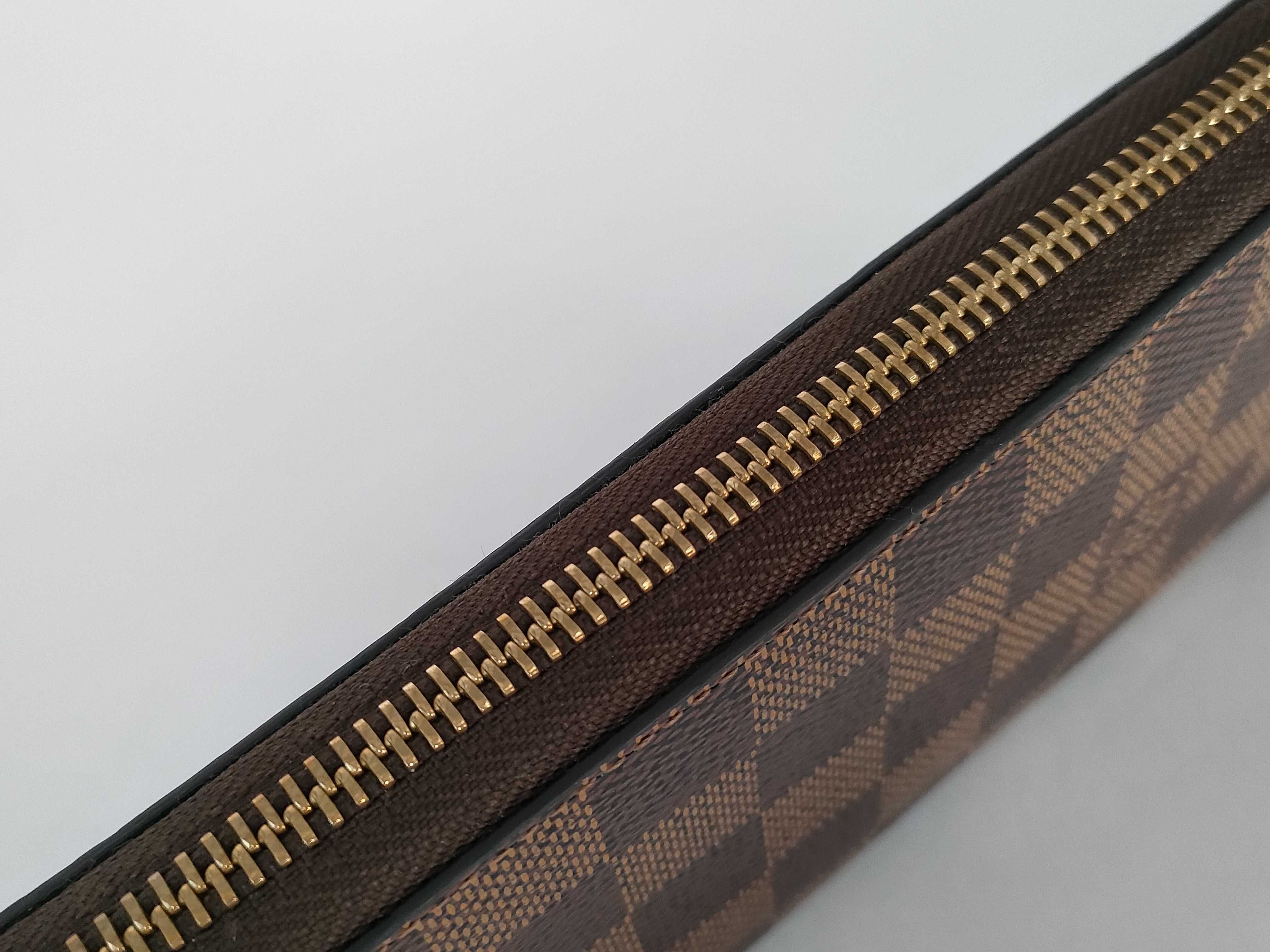 Damier Louis Vuitton Damier Portefeuille Clemence Rose IC Tag Gold Hardware SF0230 Wallet — view 7
