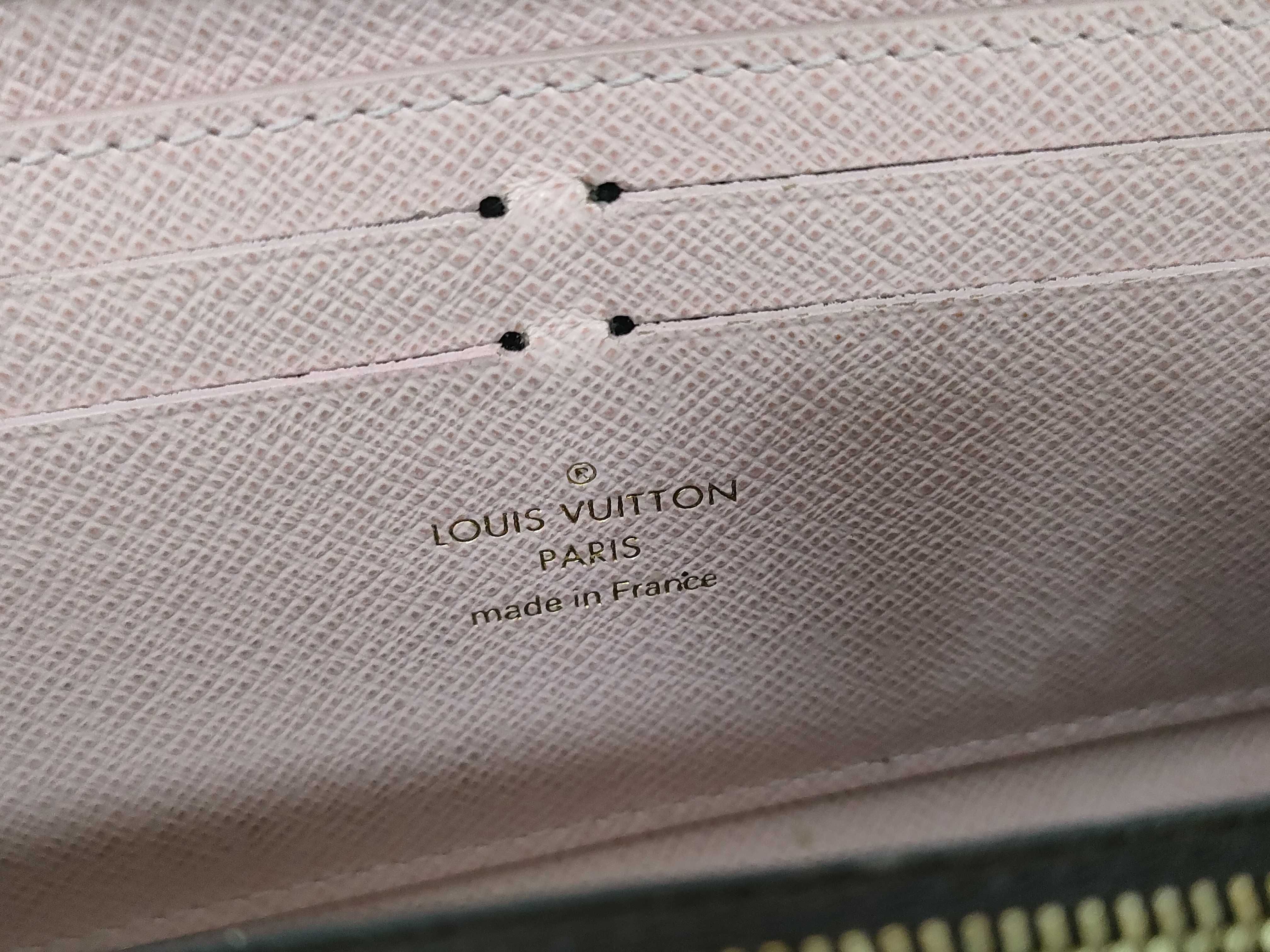Damier Louis Vuitton Damier Portefeuille Clemence Rose IC Tag Gold Hardware SF0230 Wallet — view 9