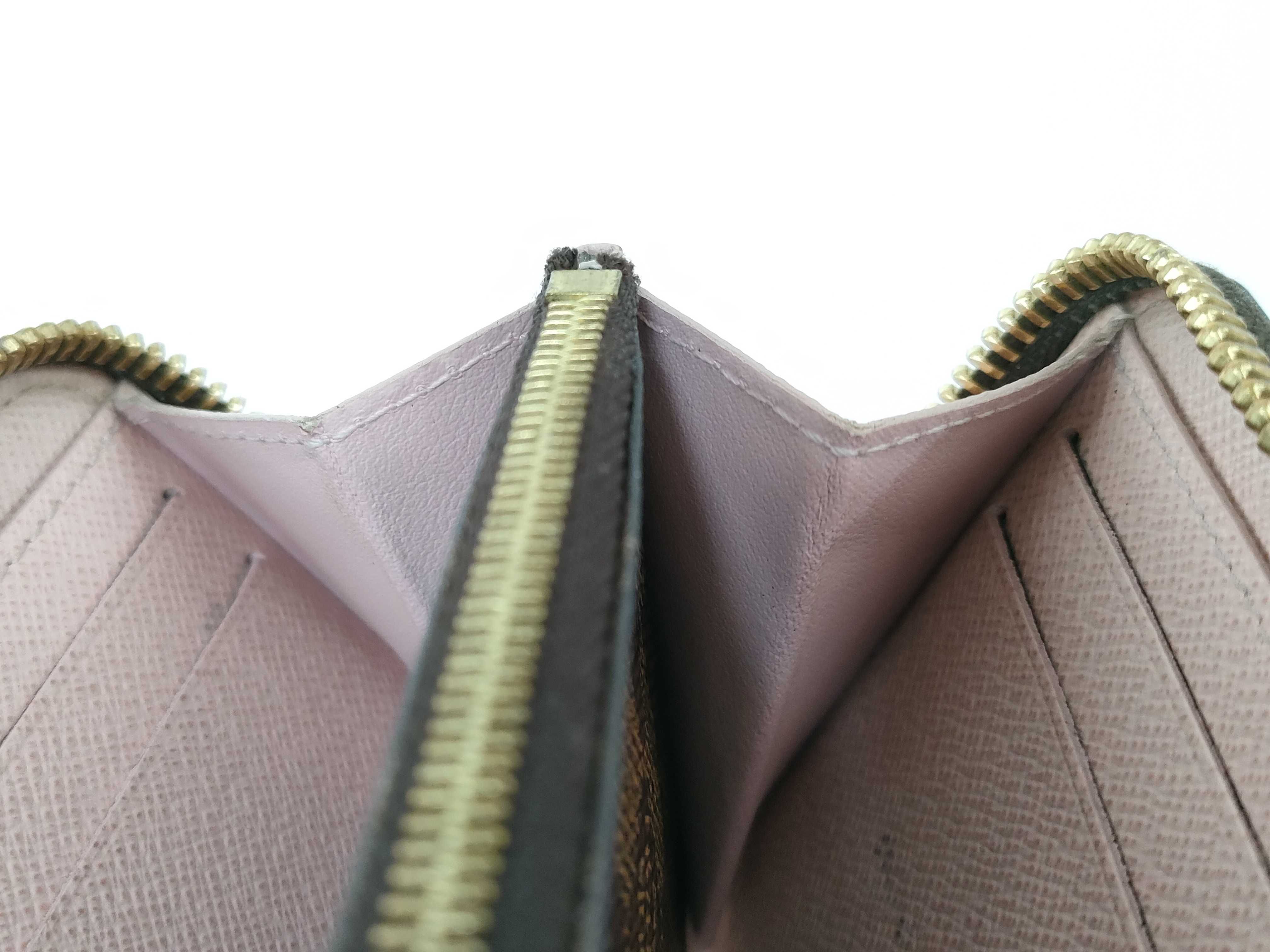 Damier Louis Vuitton Damier Portefeuille Clemence Rose IC Tag Gold Hardware SF0230 Wallet — view 10