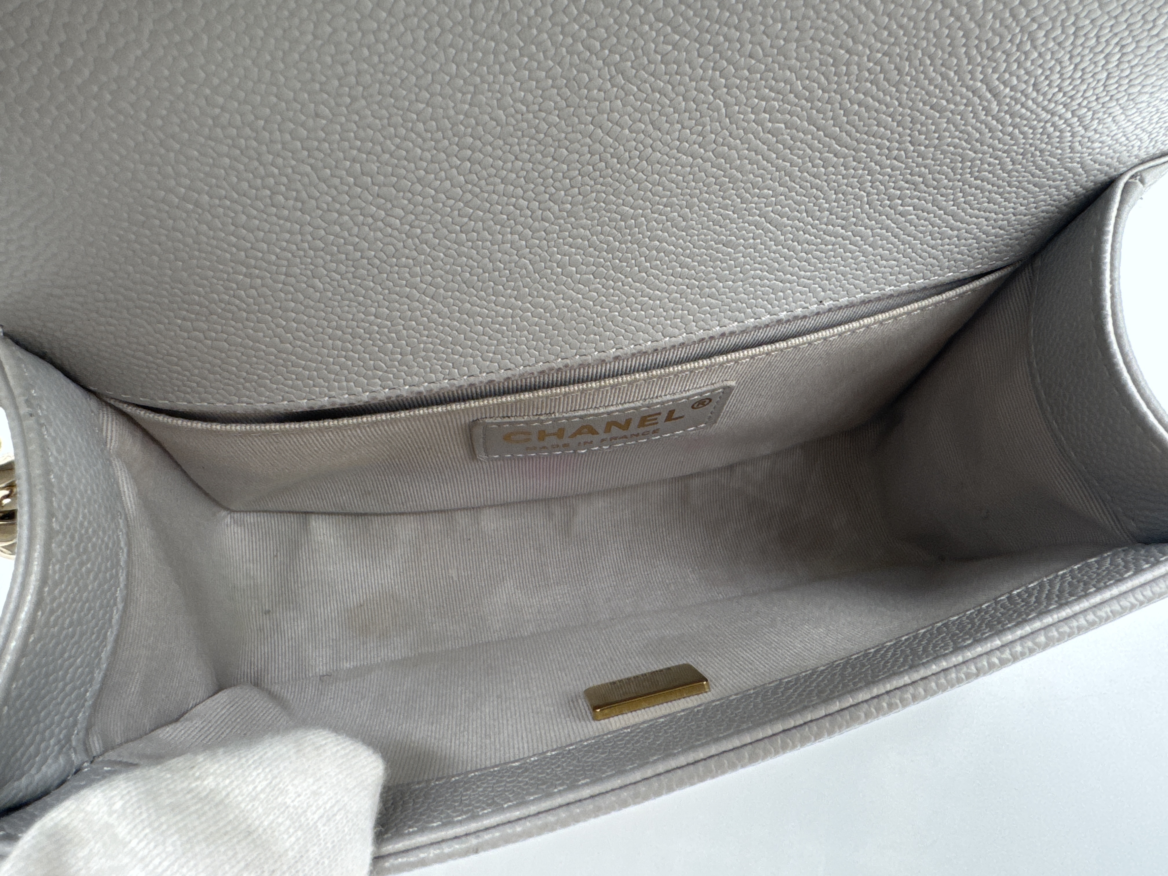 Caviar Skin Boy Shoulder Bag — view 10