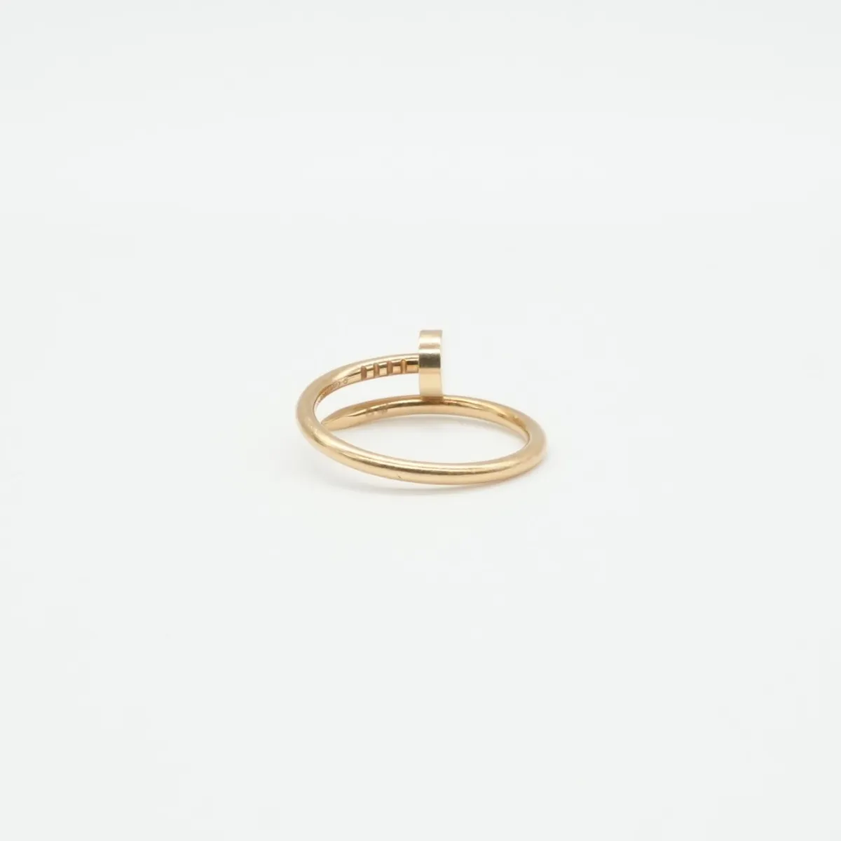 Just Ankle SM Ring 750(YG) 3.5g Size:53 VUX350 — view 2