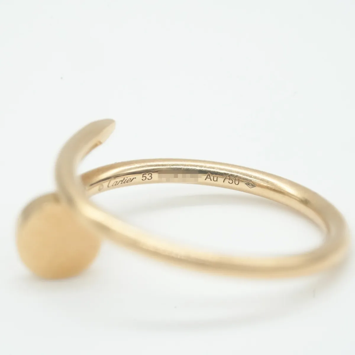 Just Ankle SM Ring 750(YG) 3.5g Size:53 VUX350 — view 4