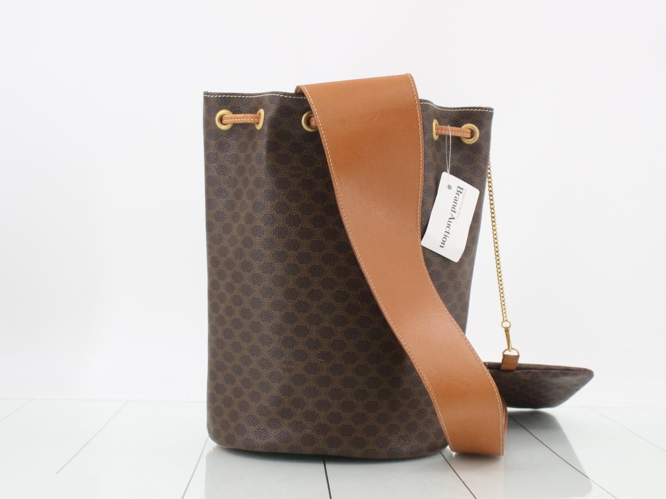 Macadam Shoulder Bag (Brown) — view 2