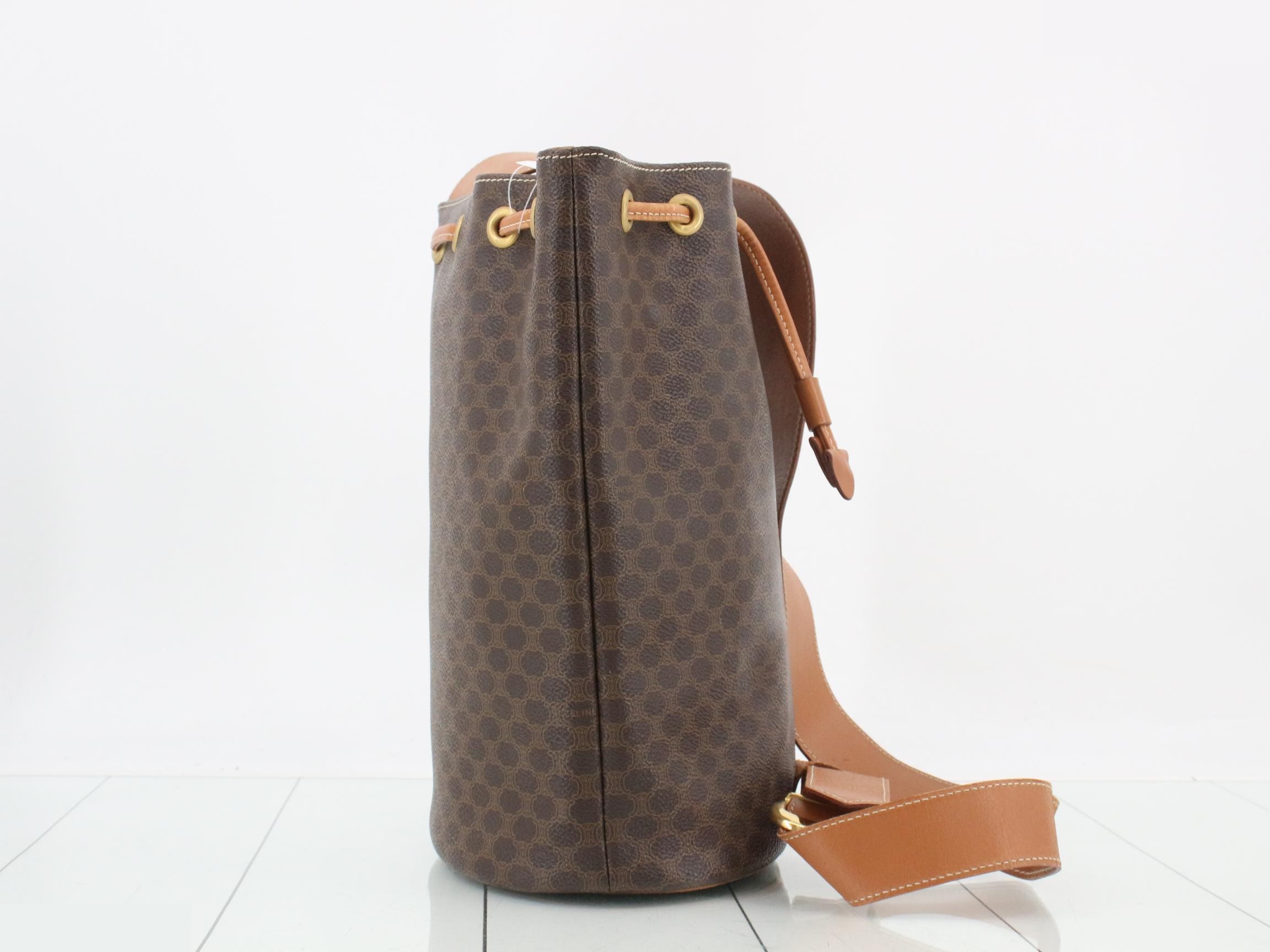 Macadam Shoulder Bag (Brown) — view 4
