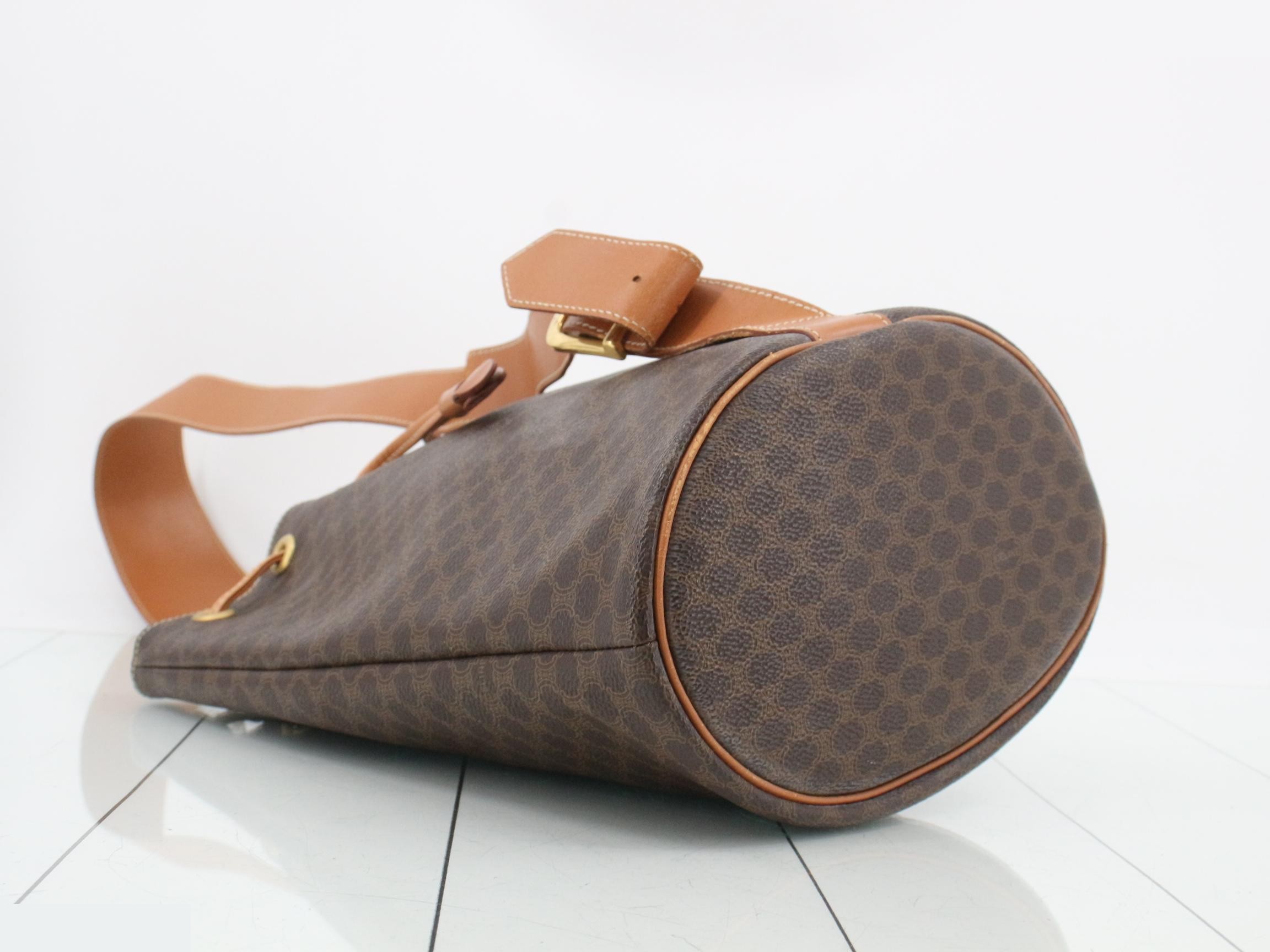 Macadam Shoulder Bag (Brown) — view 5