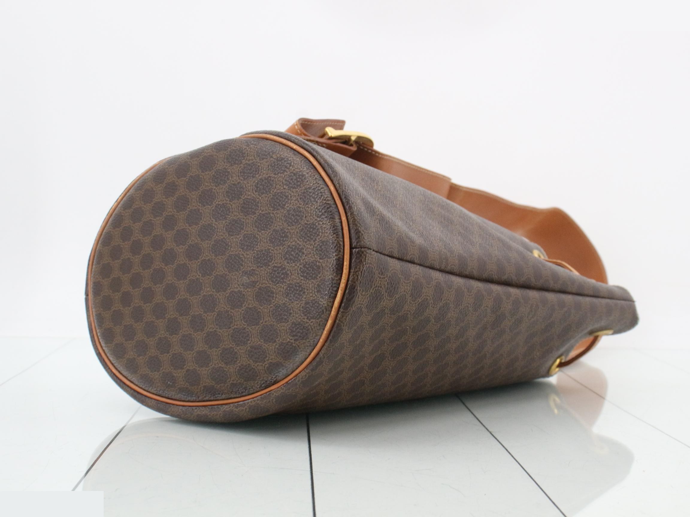 Macadam Shoulder Bag (Brown) — view 6
