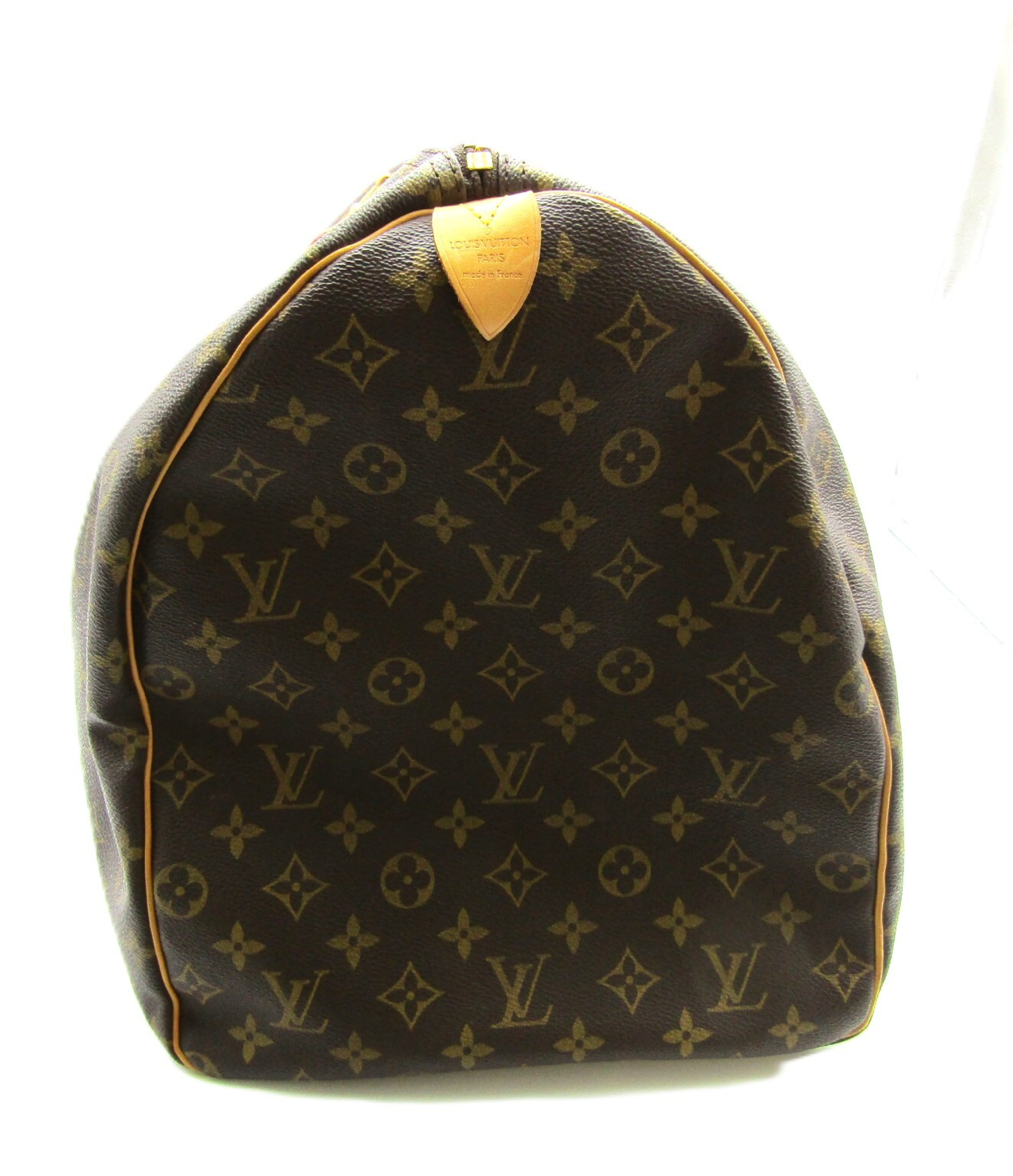 LV Monogram Keepall 60 M41422 Gold Hardware Boston Bag — view 5