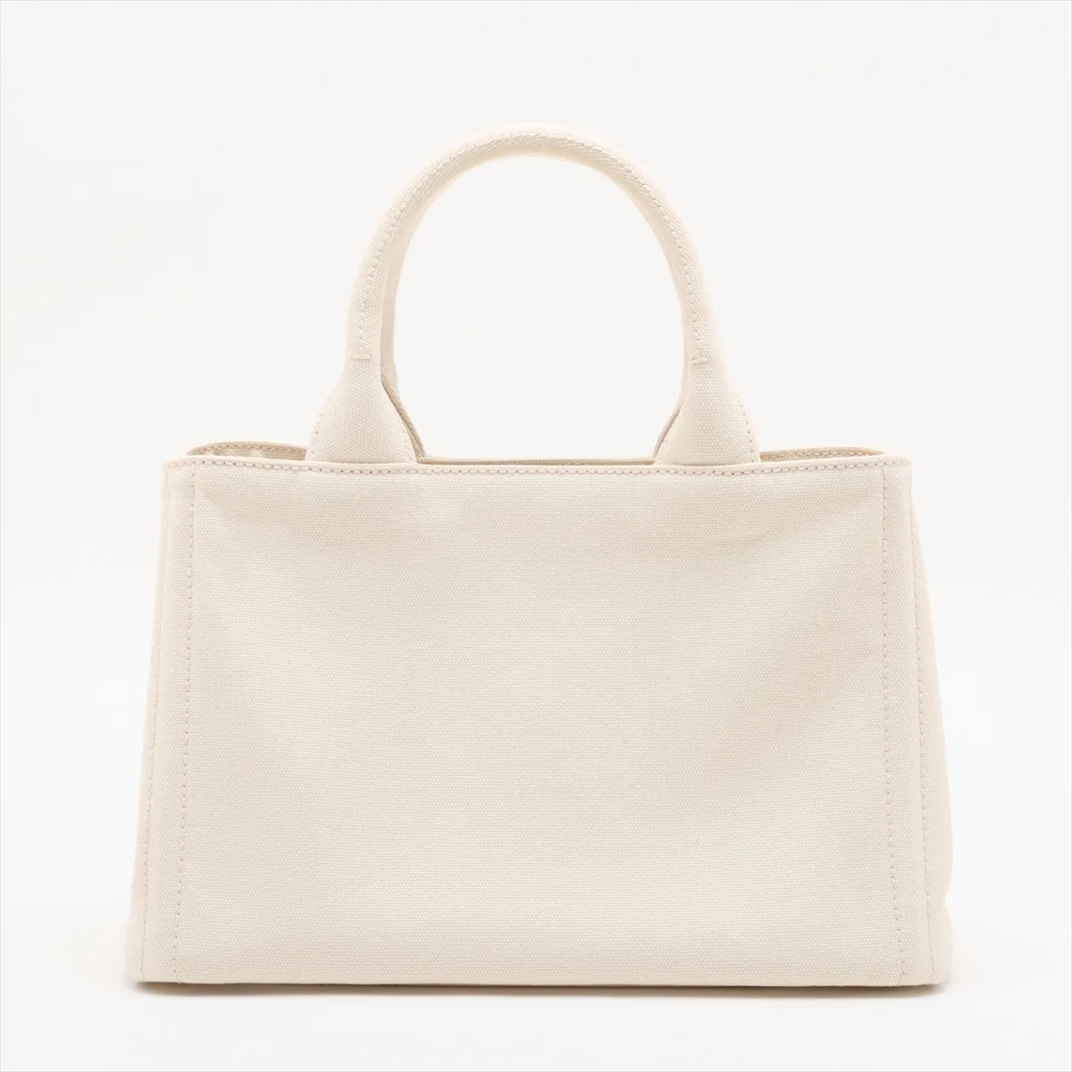 Canapa Canvas x Leather 2WAY Handbag White 1BG439 — view 2