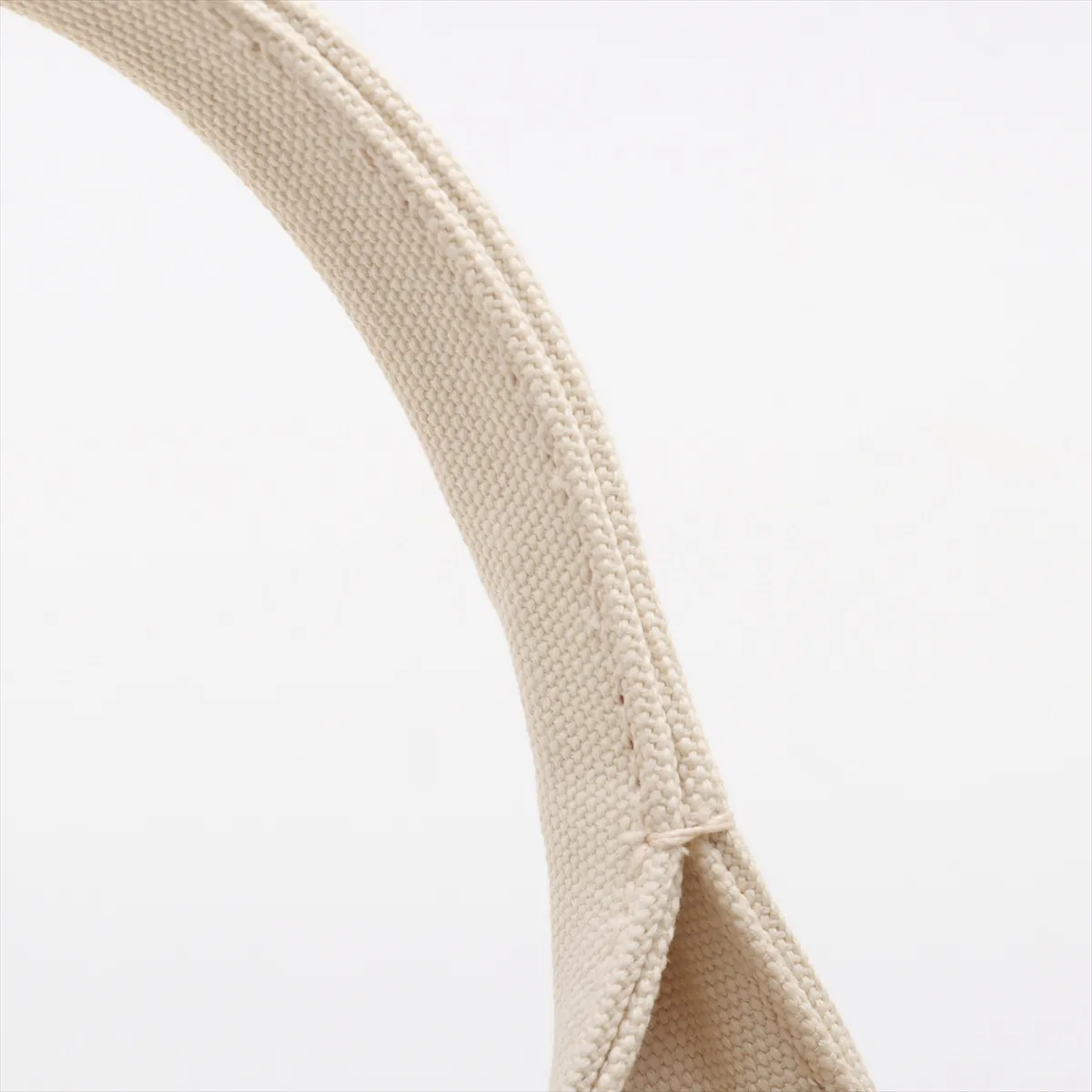 Canapa Canvas x Leather 2WAY Handbag White 1BG439 — view 14