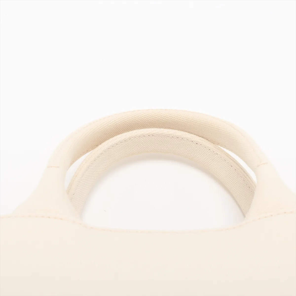 Canapa Canvas x Leather 2WAY Handbag White 1BG439 — view 6