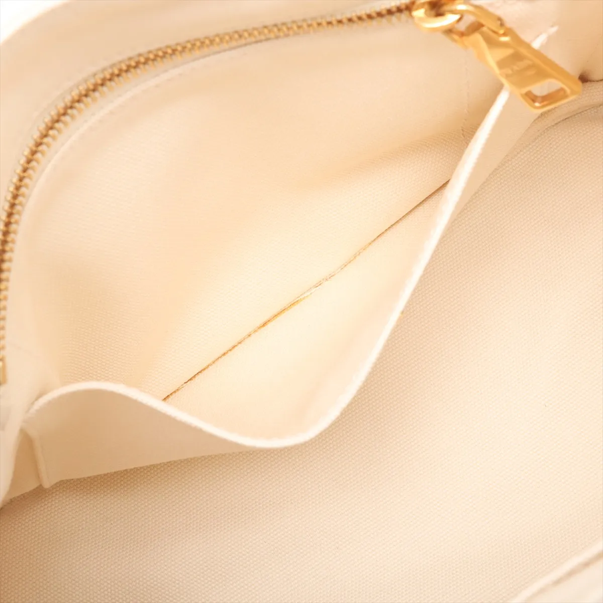 Canapa Canvas x Leather 2WAY Handbag White 1BG439 — view 9