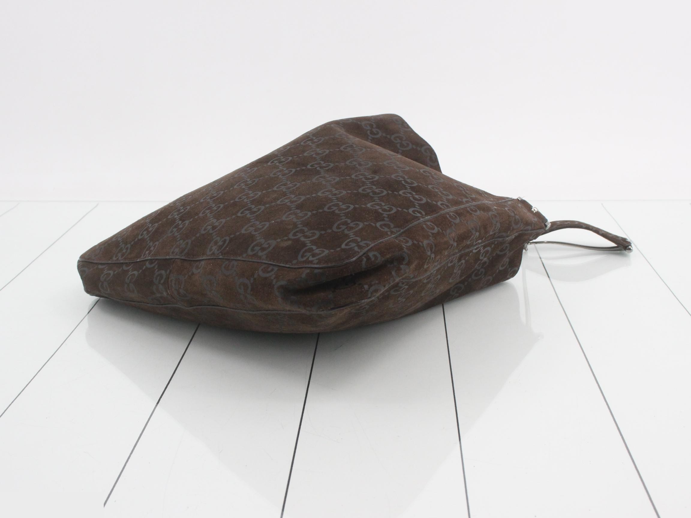 GG Suede Horsebit Shoulder Bag — view 6