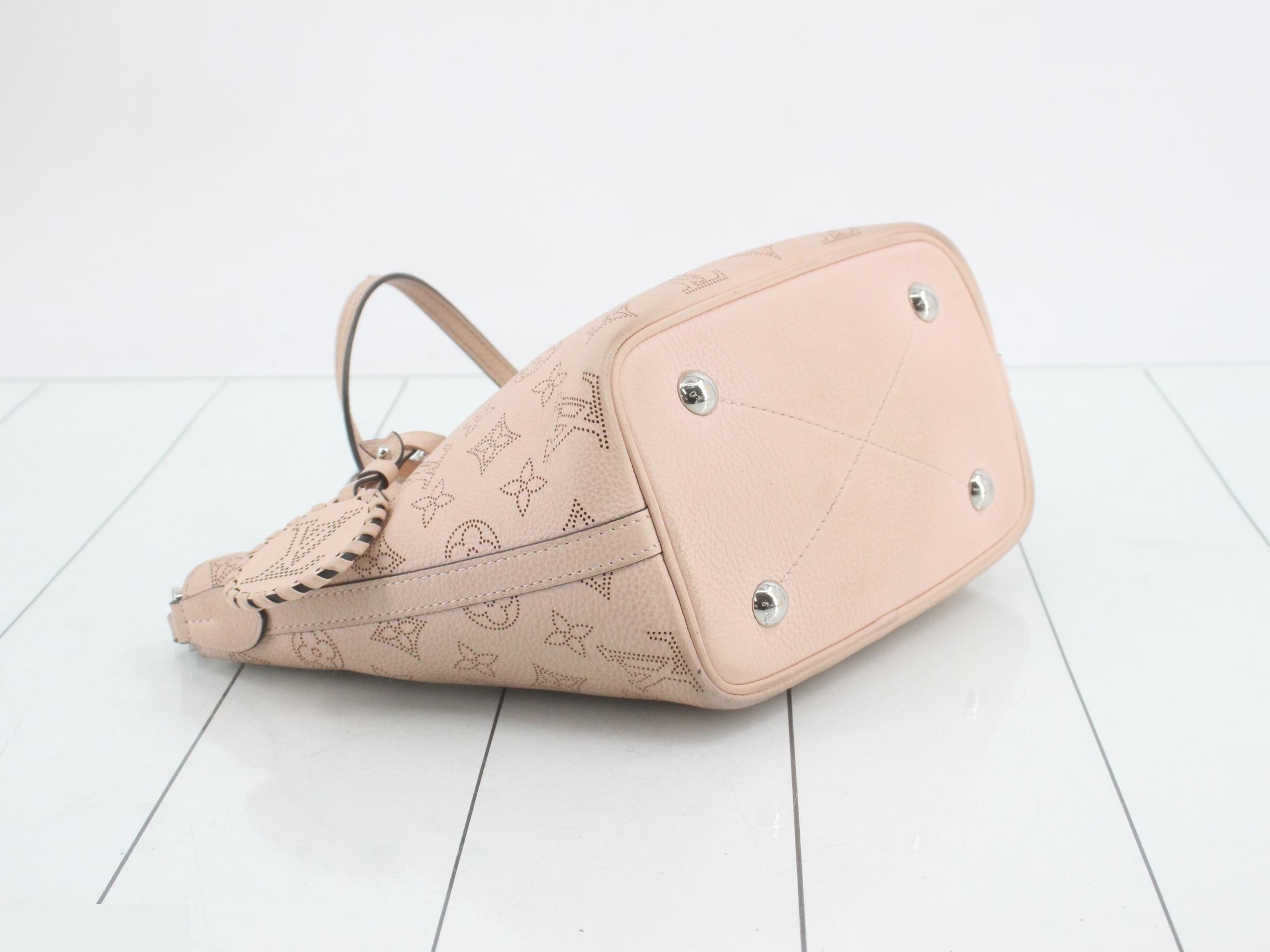 LV Blossom PM Mahina M23196 with strap, IC chip detected. — view 5