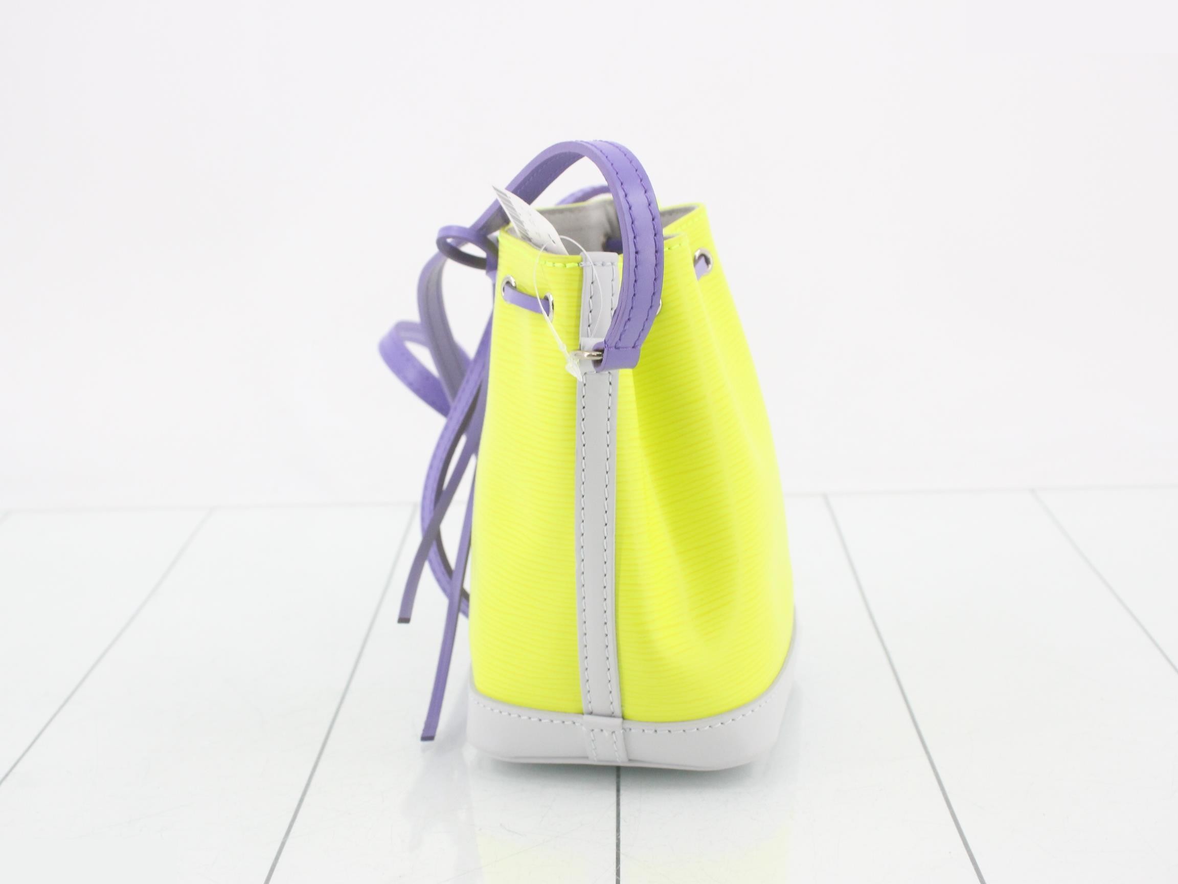 Epi Nanonoe Yellow Shoulder Bag — view 3