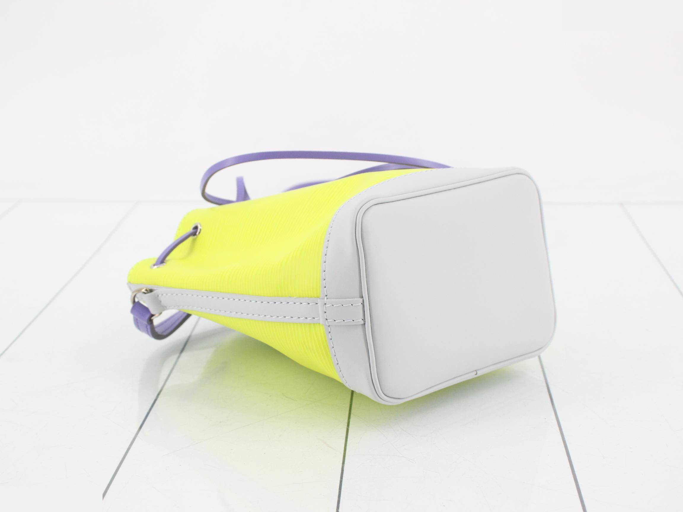 Epi Nanonoe Yellow Shoulder Bag — view 5
