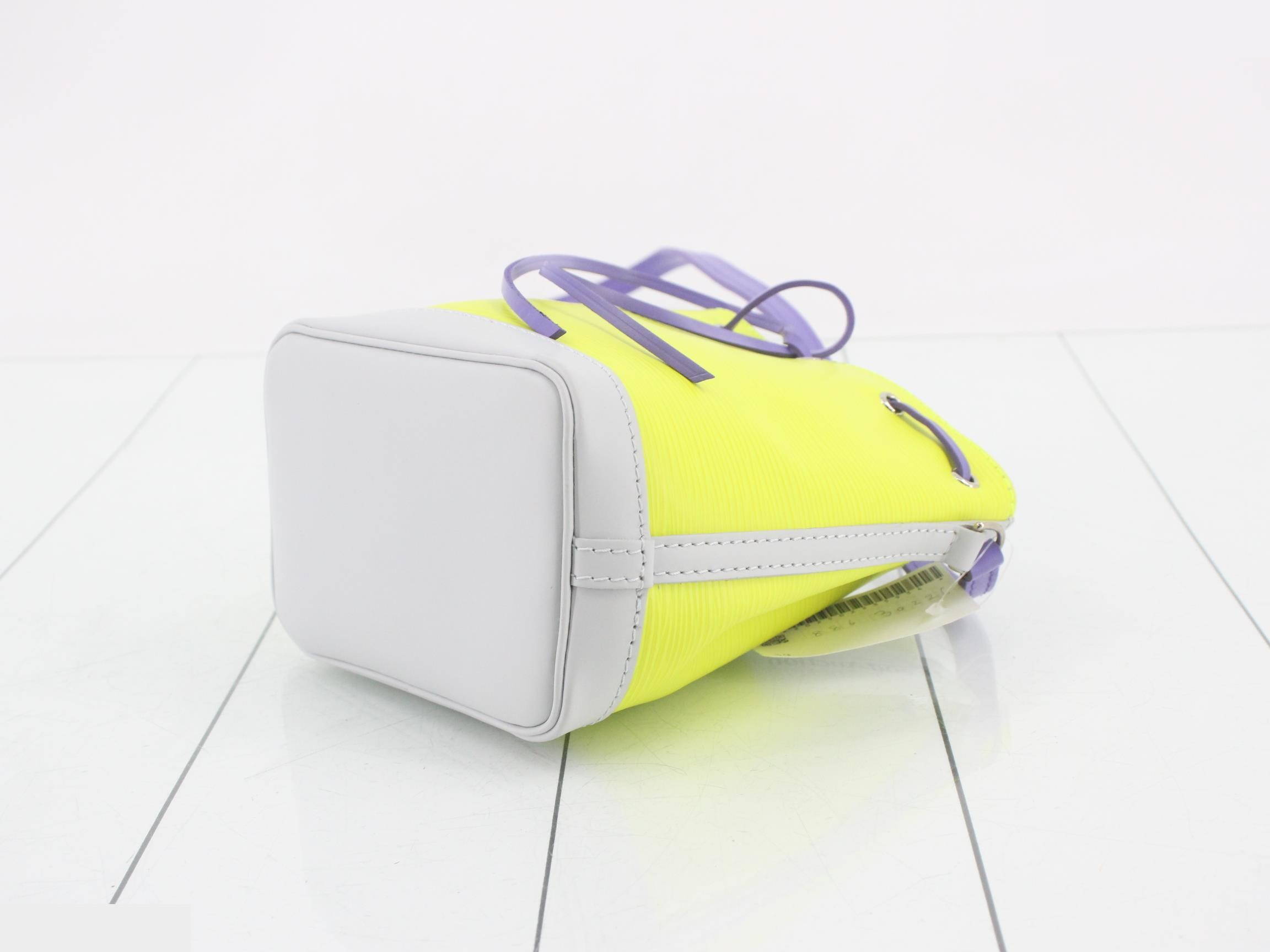 Epi Nanonoe Yellow Shoulder Bag — view 6