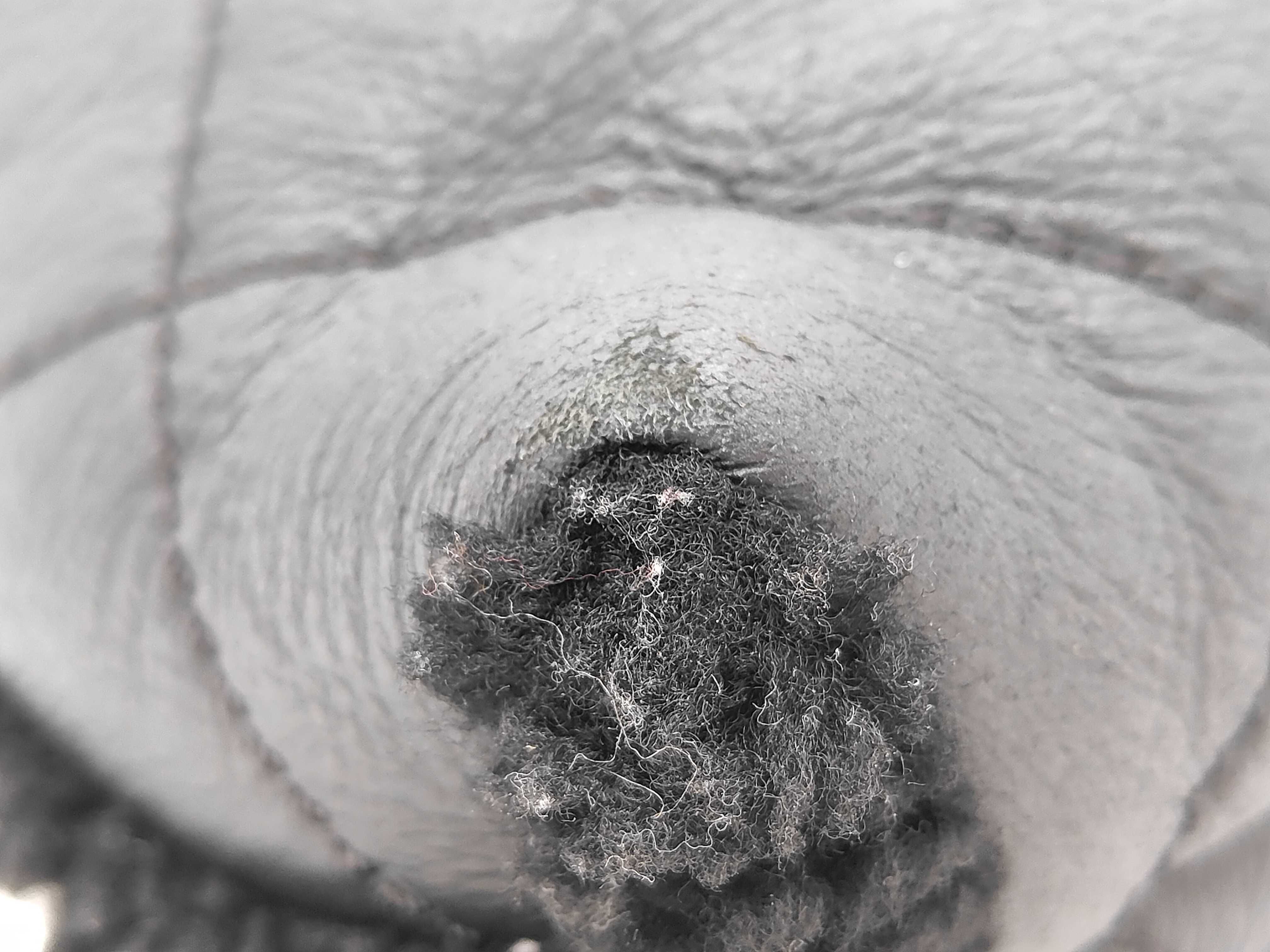 Lambskin 22 Logo Small Boa Shearling Aged Shoulder Bag — view 4