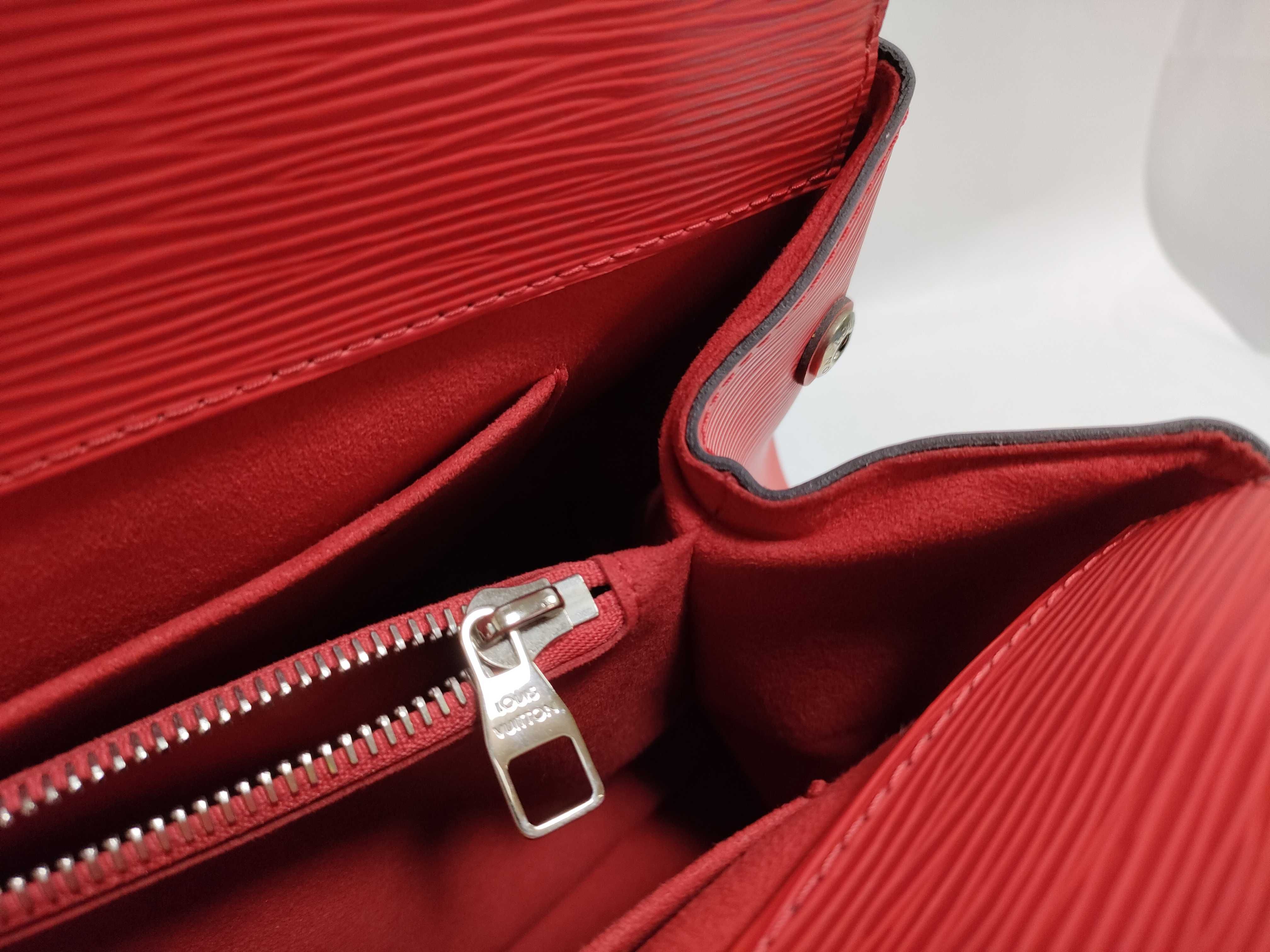 Epi ID Bag Marly BB Cow Skin 35cm #FL2184 SHW Handbag — view 12