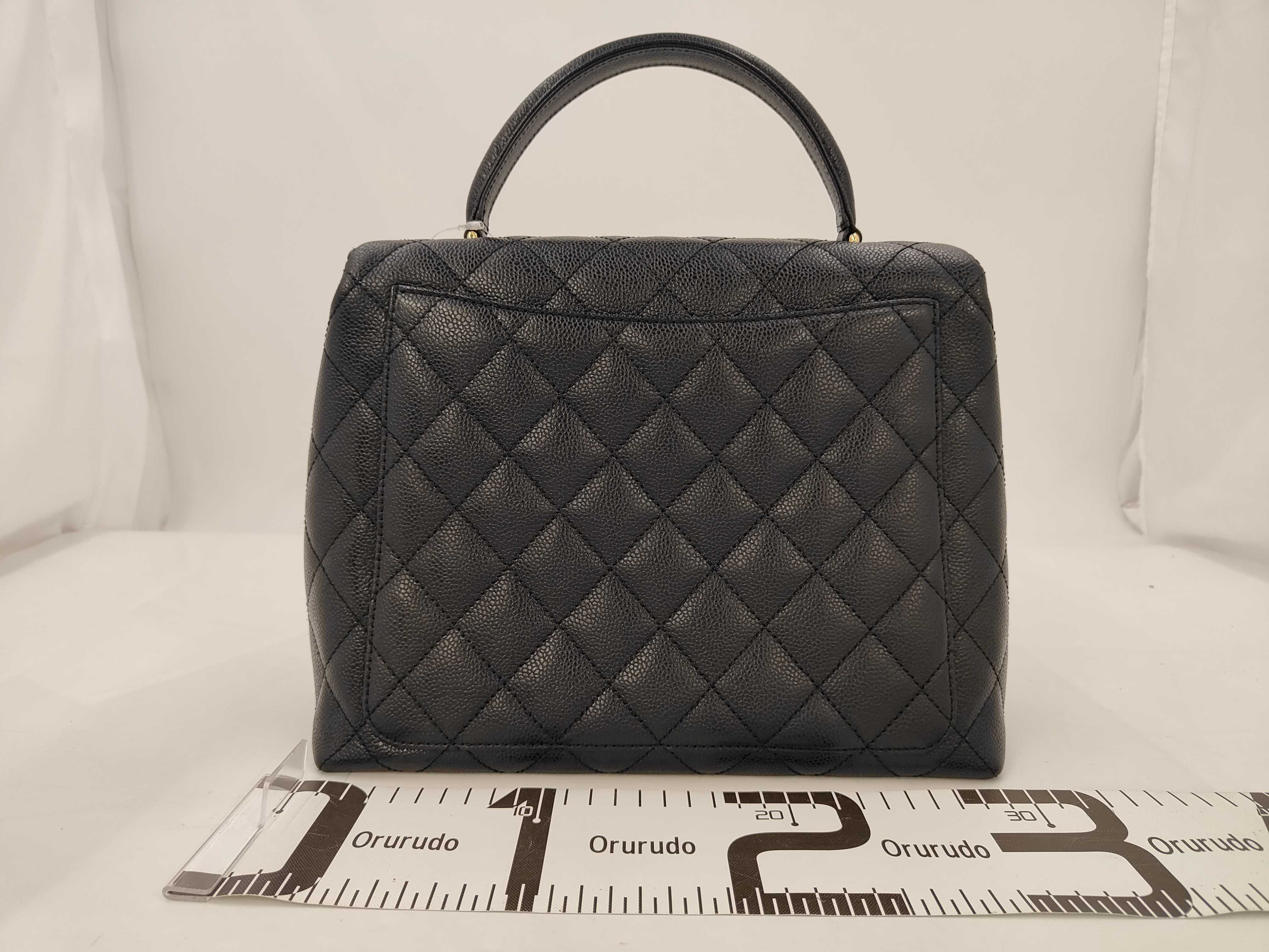 Caviar Skin Top Handle Handbag — view 2