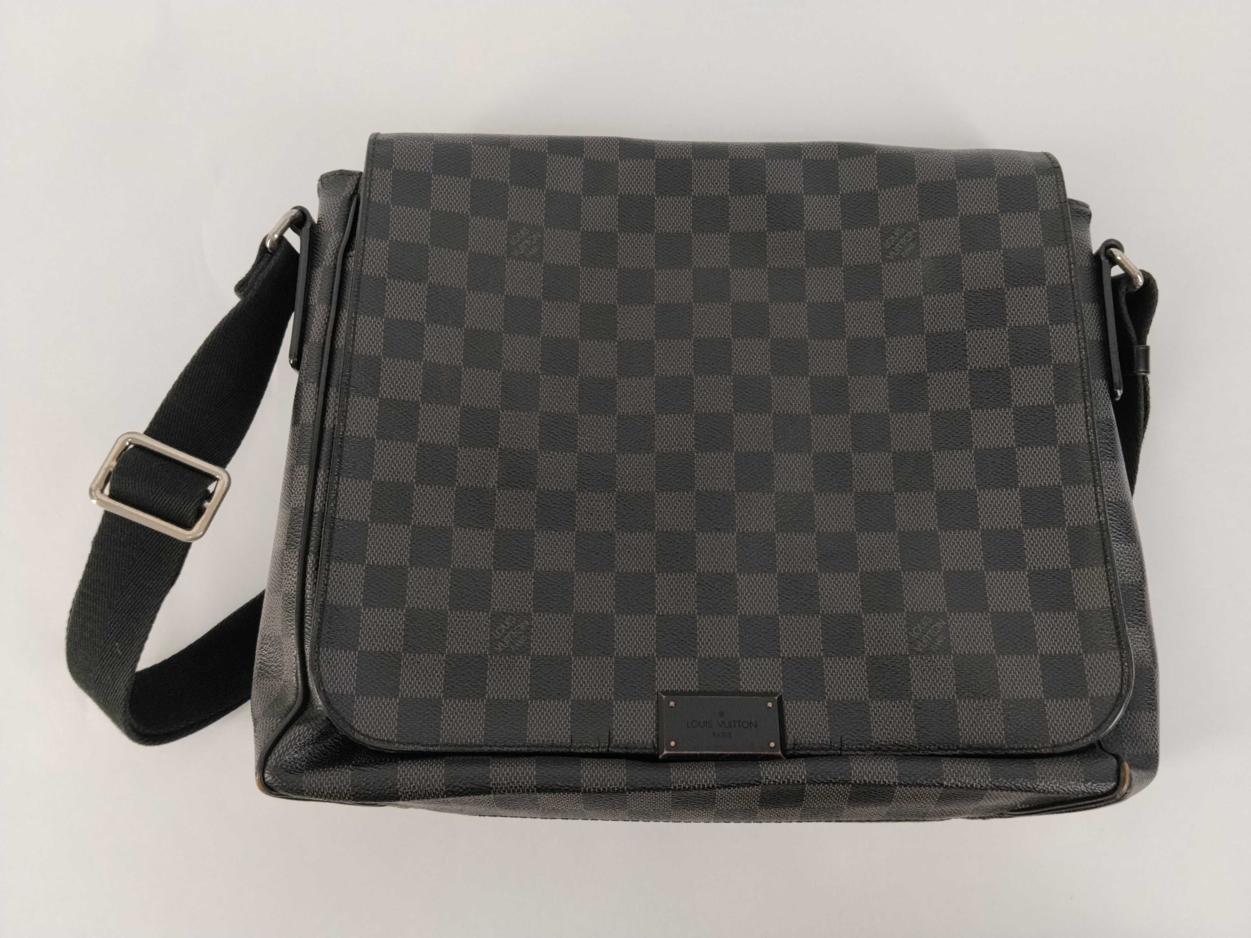Damier Graphite District Shoulder Bag