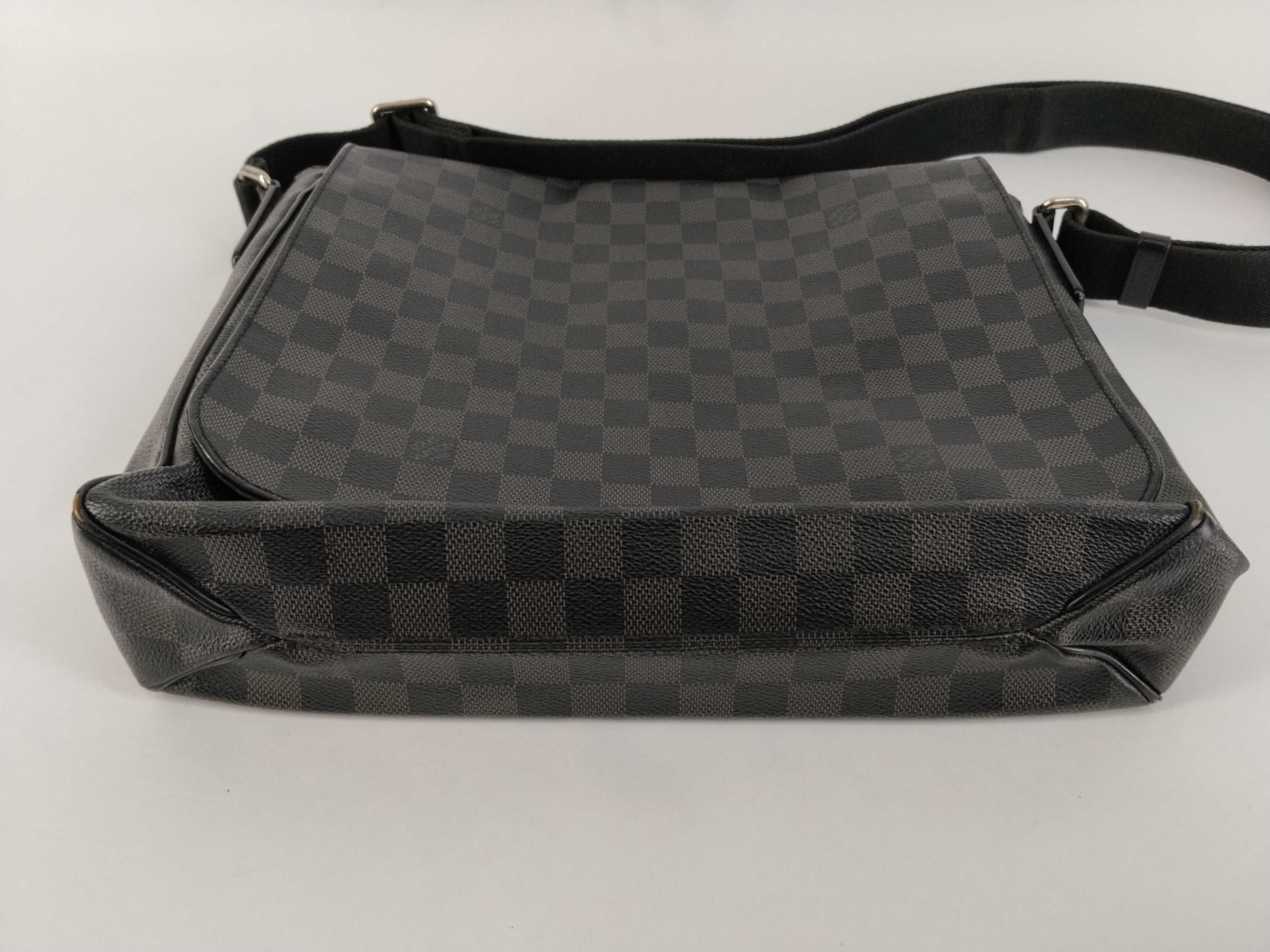 Damier Graphite District Shoulder Bag — view 8