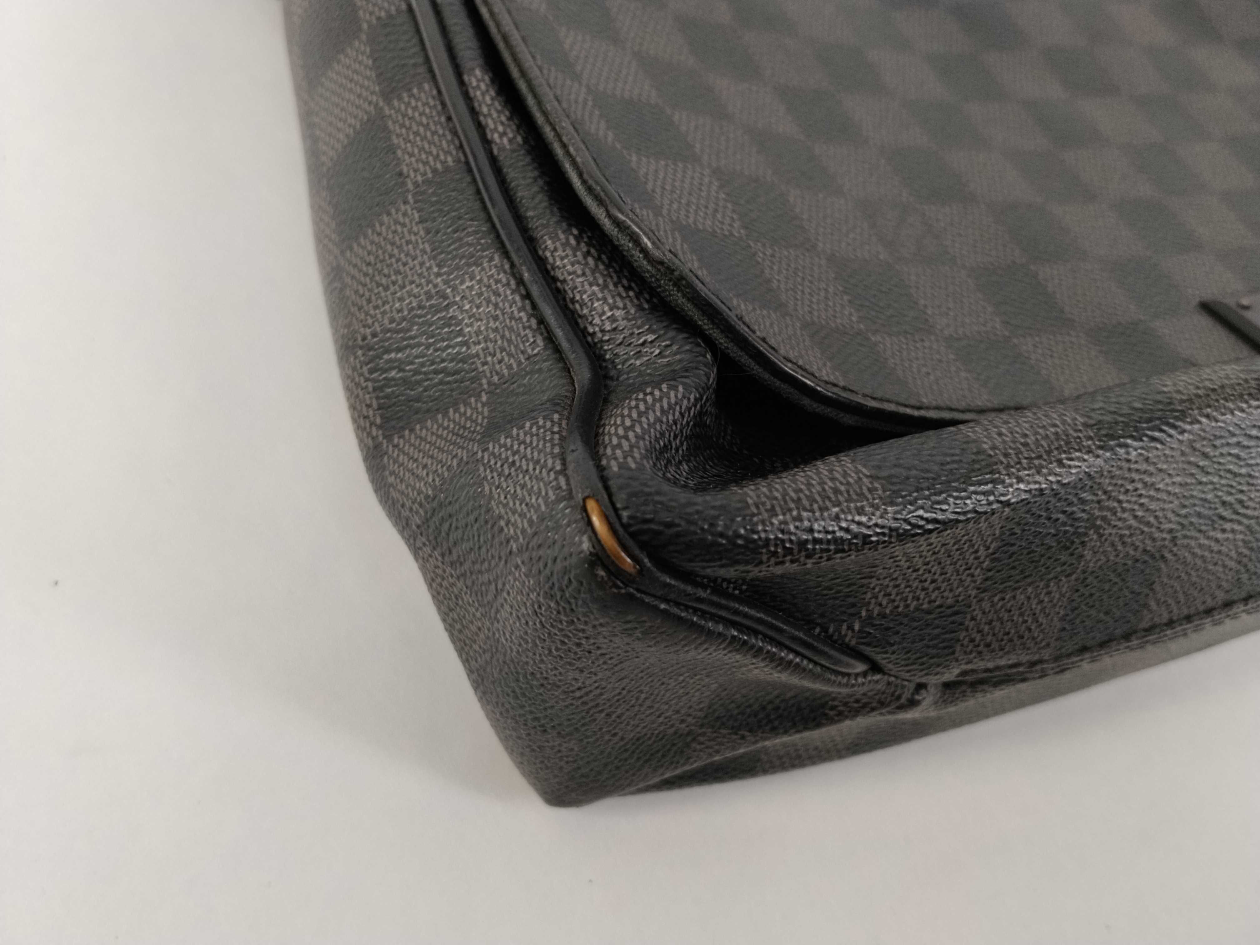 Damier Graphite District Shoulder Bag — view 9